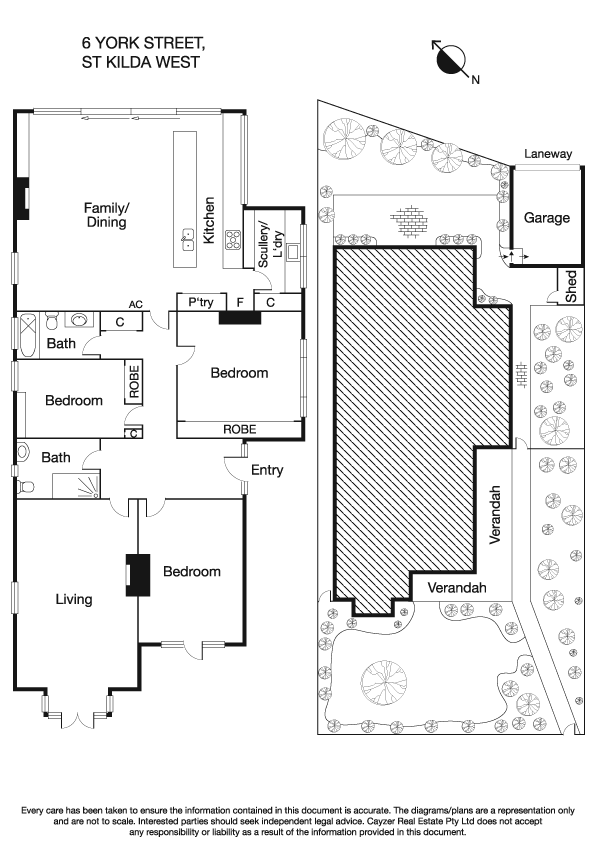 6 York Street, ST KILDA WEST VIC 3182 - Floorplan
