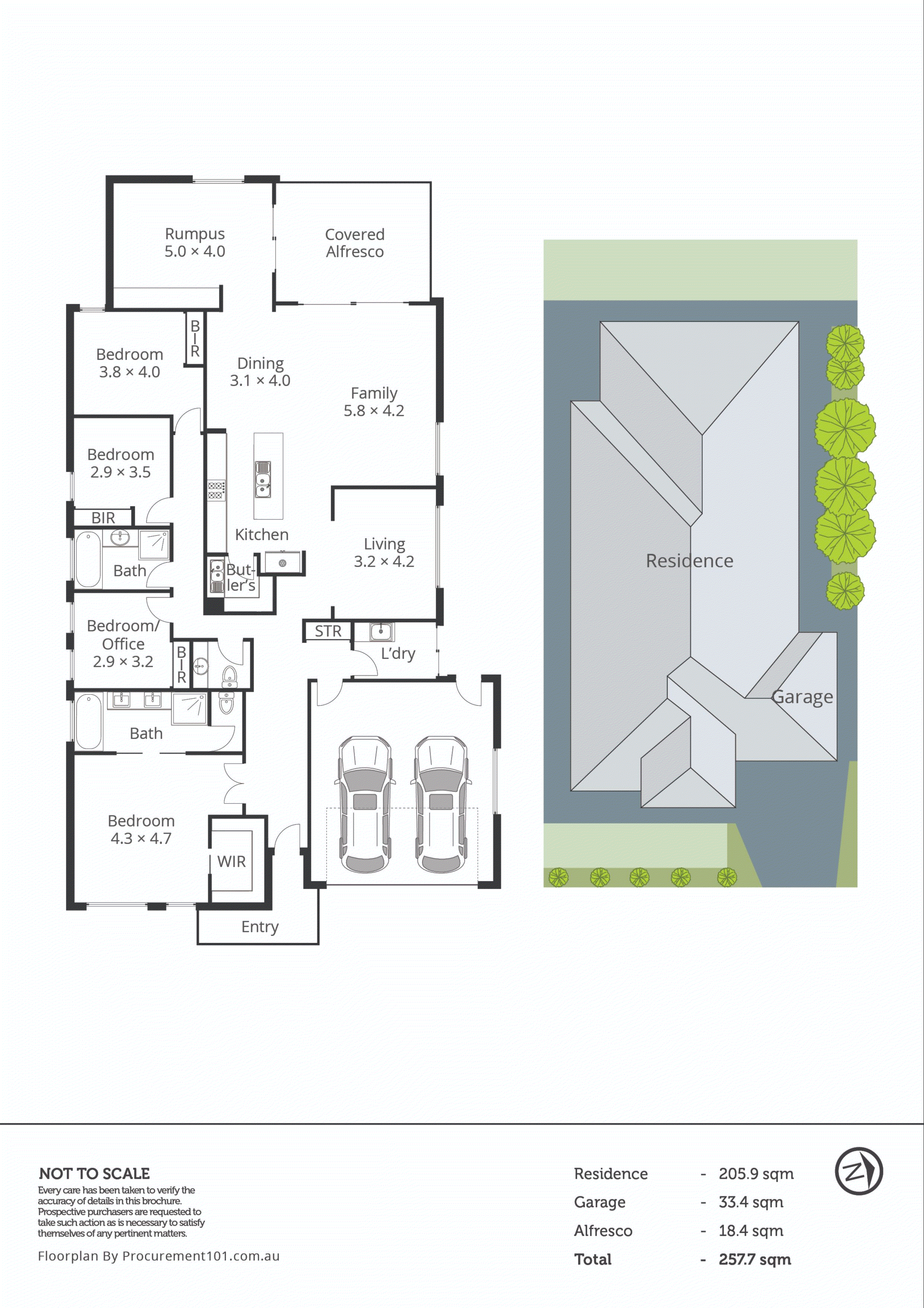 60 Elmswood Boulevard, Keysborough VIC 3173 - Floorplan