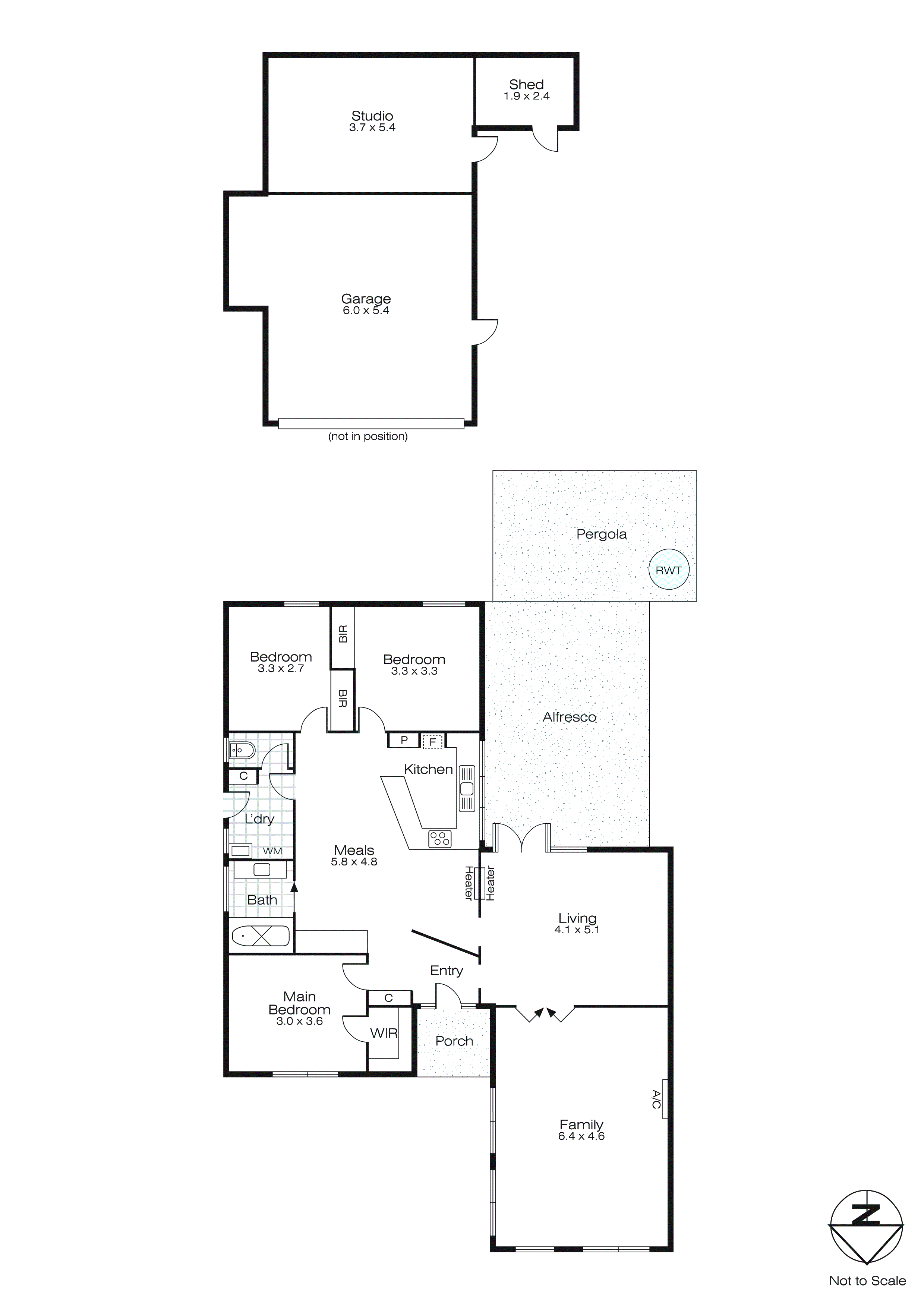 60 Marie Crescent, Wendouree VIC 3355 - Floorplan