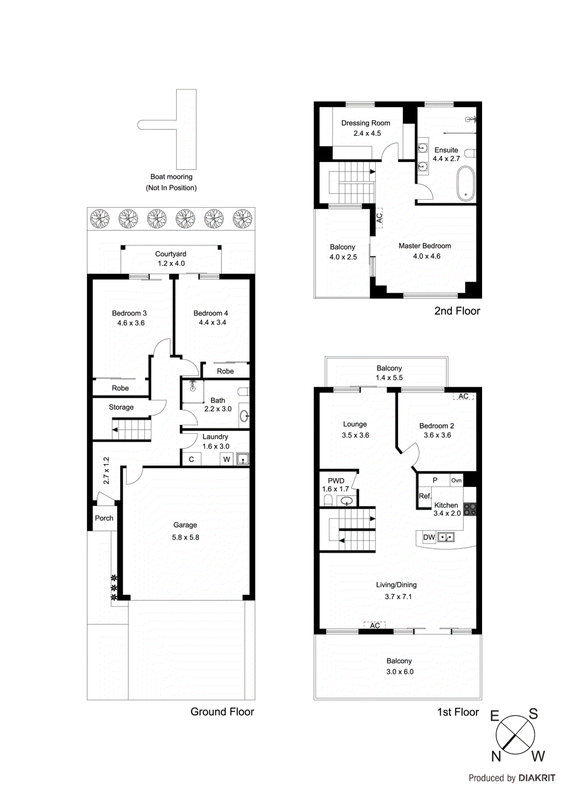 60 Scarborough Drive, Patterson Lakes VIC 3197 - Floorplan
