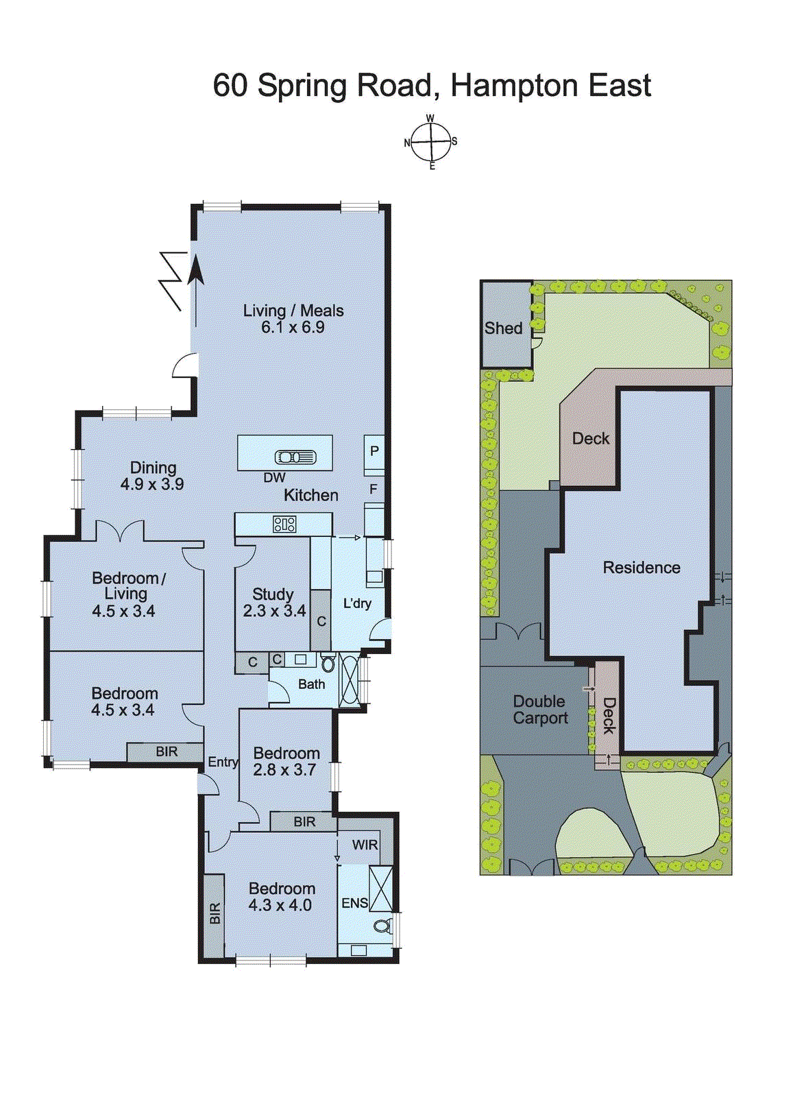 60 Spring Road, Hampton East VIC 3188 - Floorplan