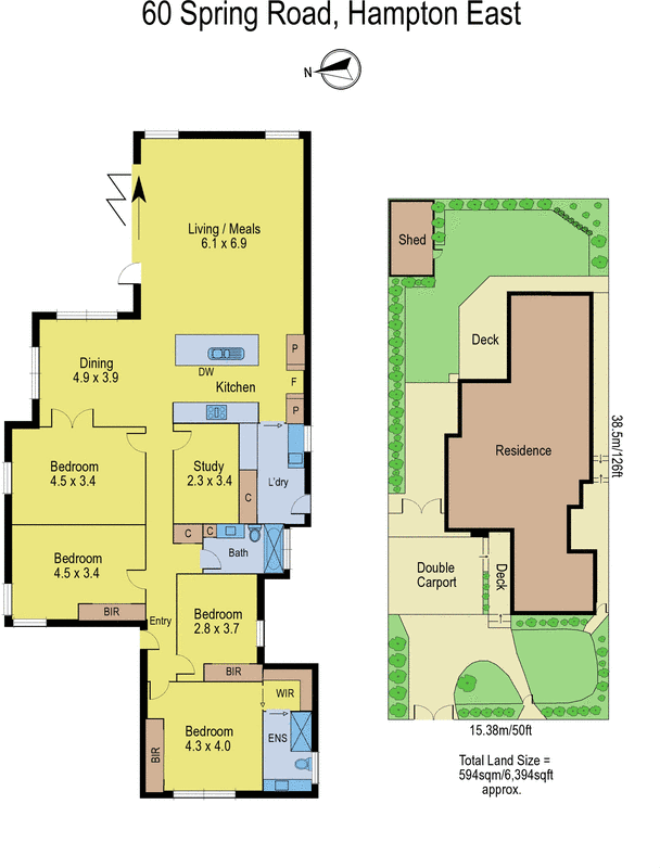 60 Spring Road, Hampton East VIC 3188 - Floorplan