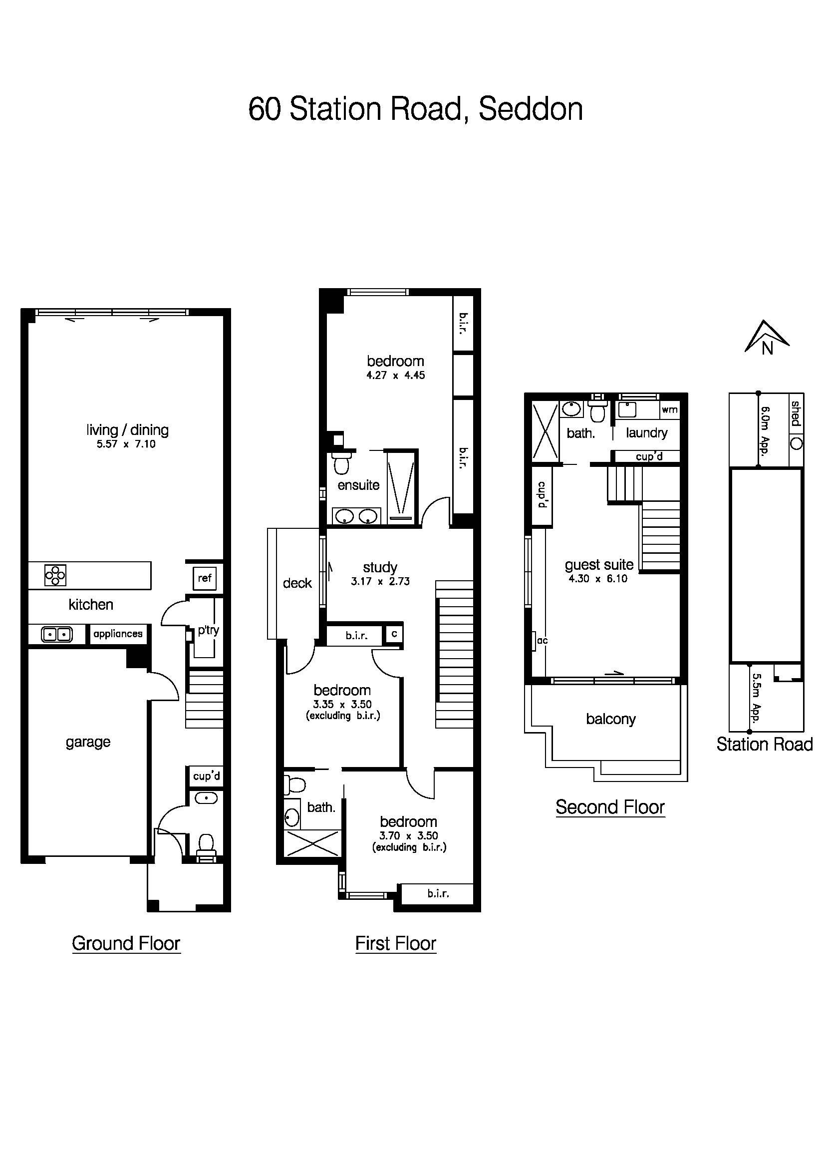 60 Station Road, SEDDON VIC 3011 - Floorplan