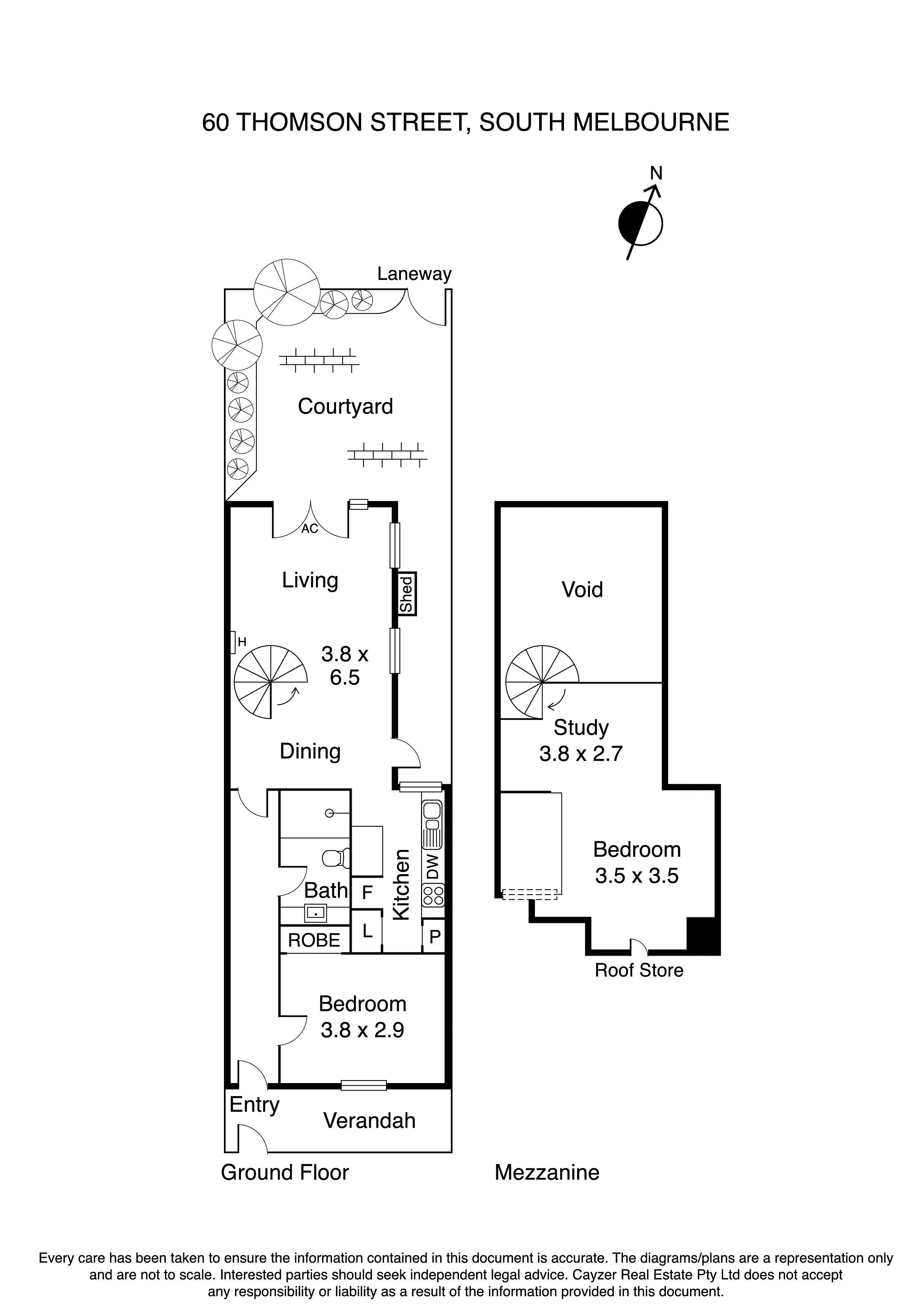 60 Thomson Street, SOUTH MELBOURNE VIC 3205 - Floorplan