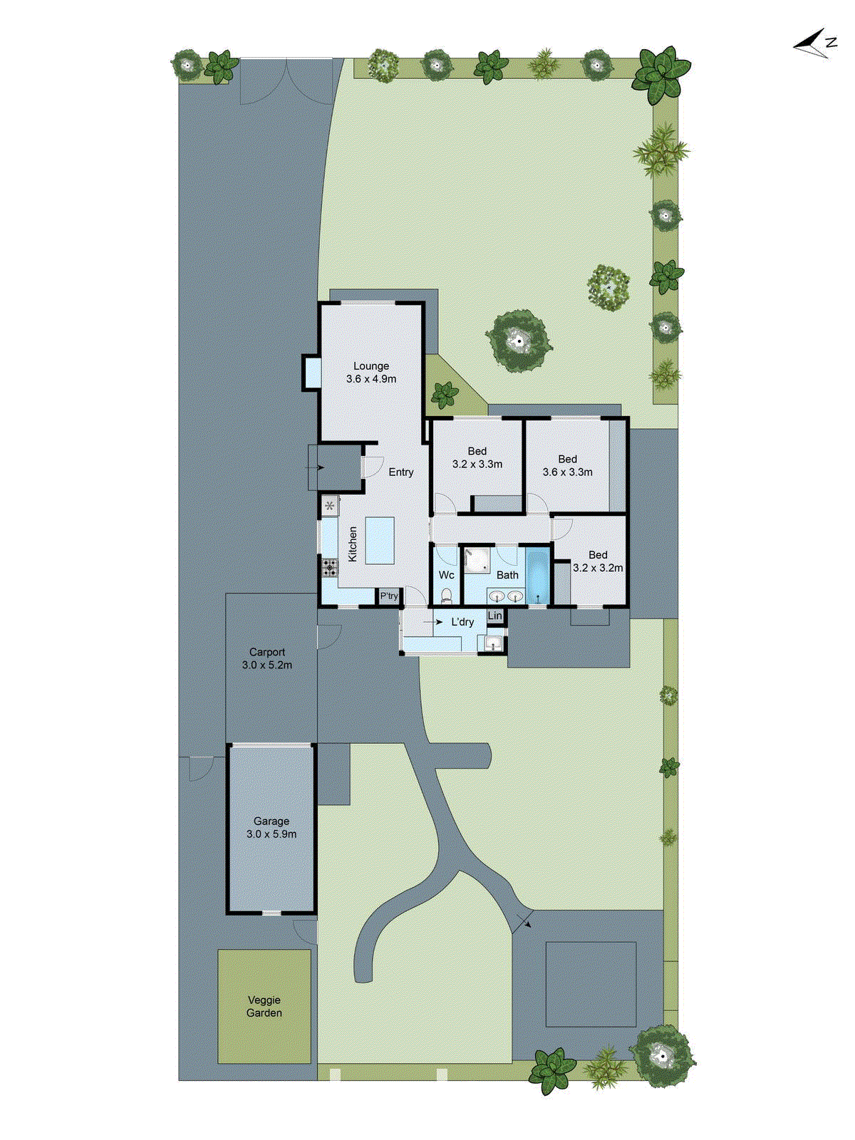 60 Vines Road, Hamlyn Heights VIC 3215 - Floorplan