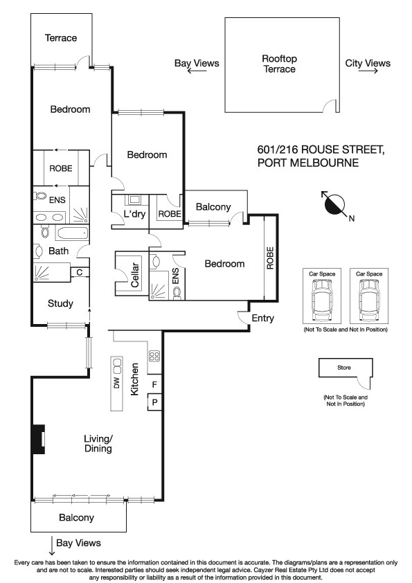 601/216 Rouse Street, PORT MELBOURNE VIC 3207 - Floorplan