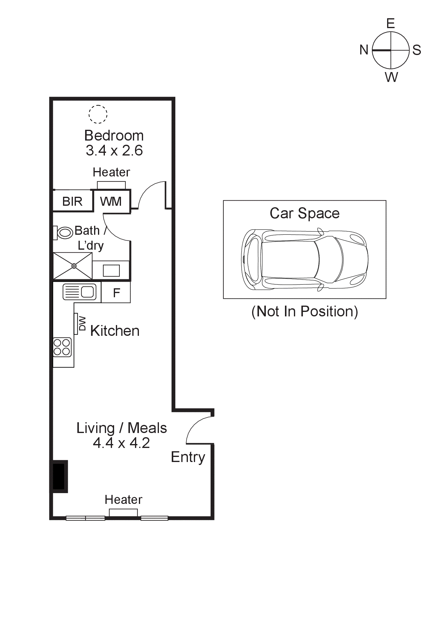 601/360 St Kilda Road, Melbourne VIC 3004 - Floorplan