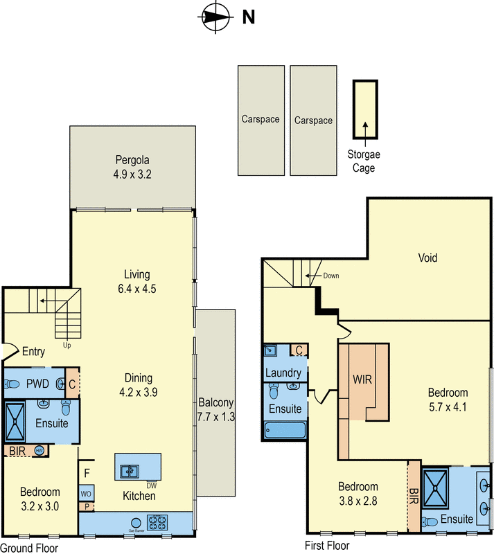 601/49 Beach Street, Port Melbourne VIC 3207 - Floorplan