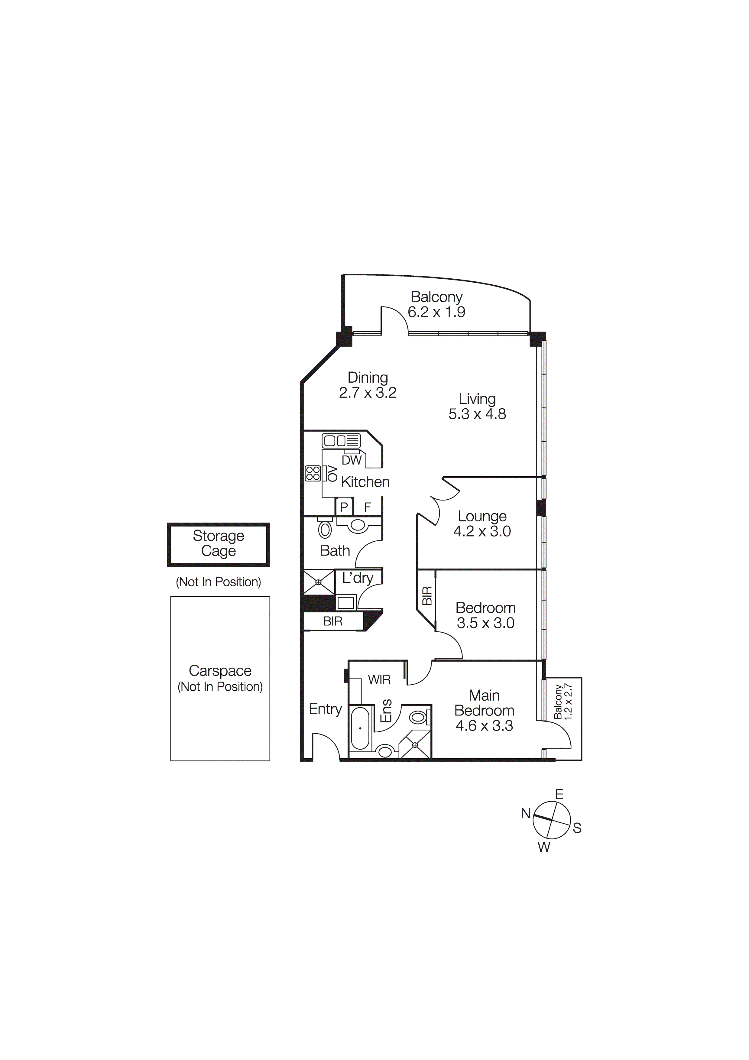 601/598 St Kilda Road, Melbourne VIC 3004 - Floorplan