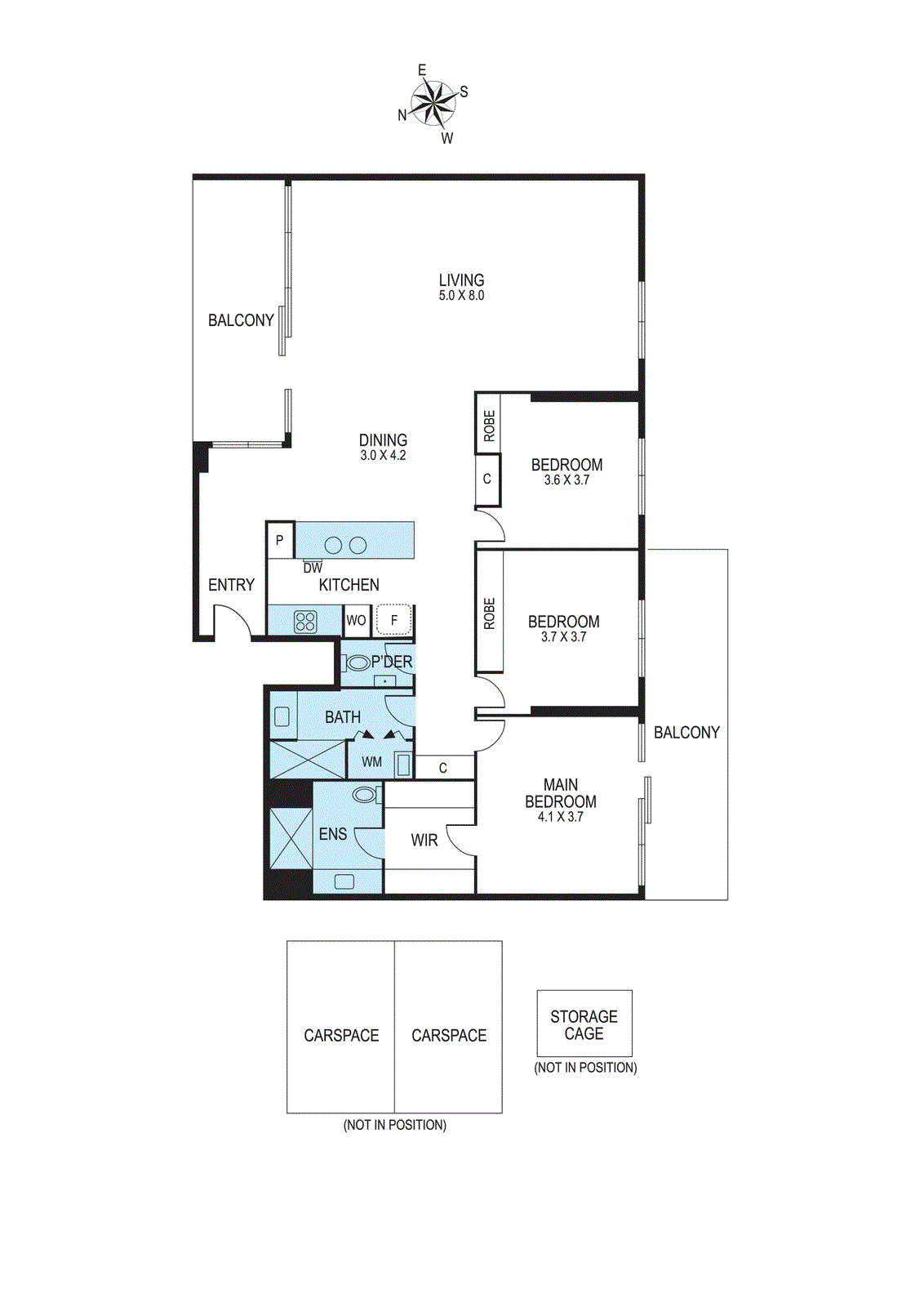 601A/28 Jackson Street, Toorak - Floorplan 1