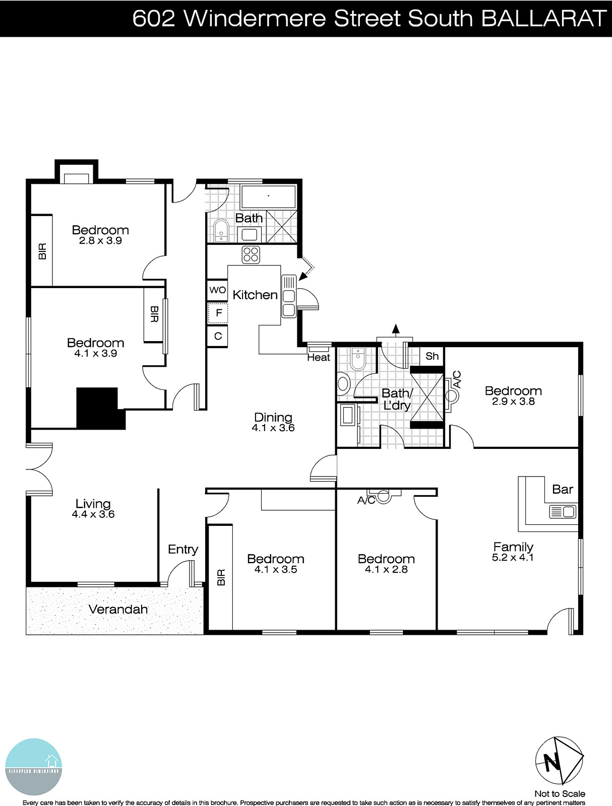 602 Windermere Street, Ballarat Central VIC 3350 - Floorplan