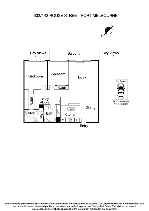 602/142 Rouse Street, PORT MELBOURNE VIC 3207 - Floorplan