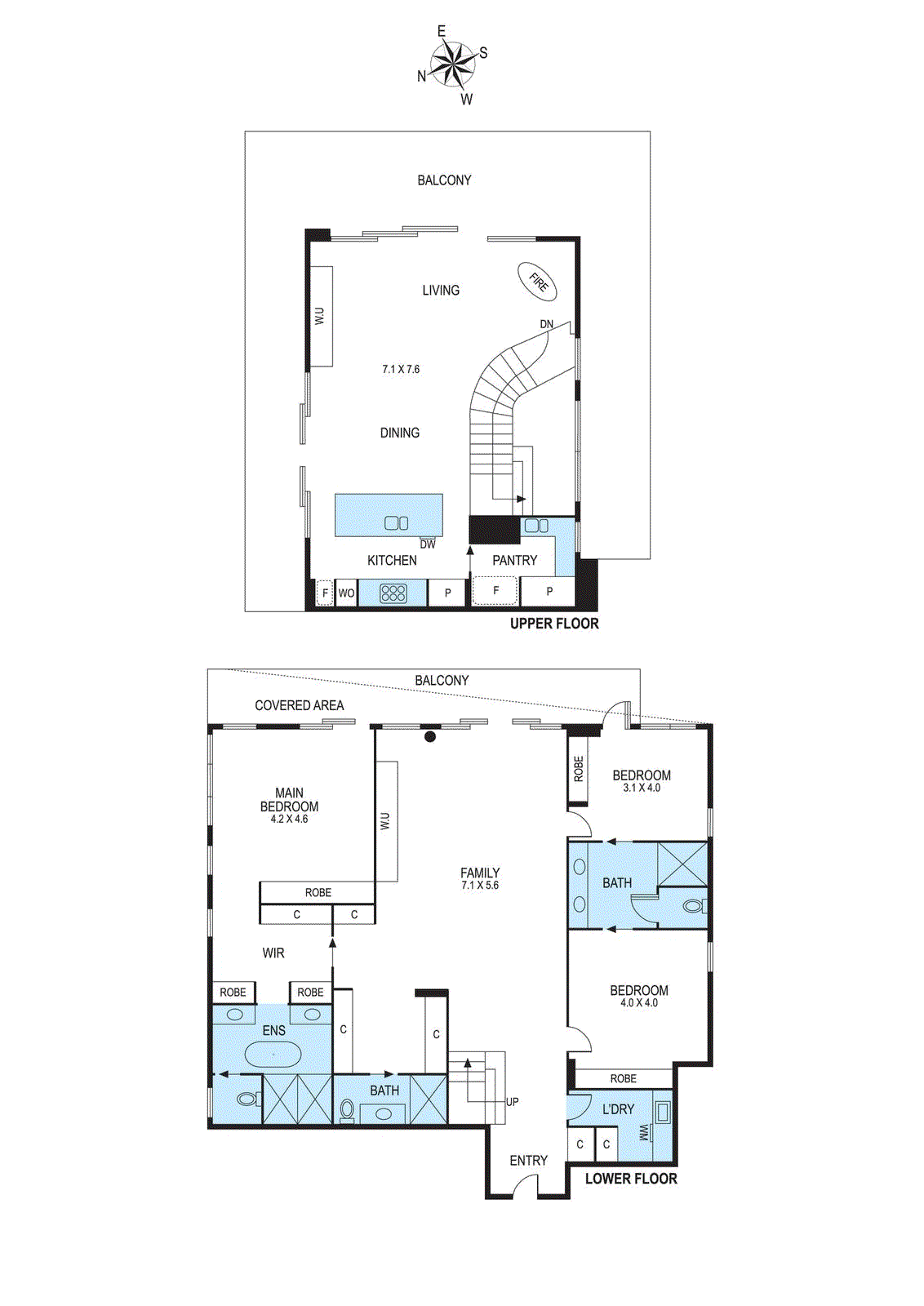602/172 Lennox Street, Richmond - Floorplan 1