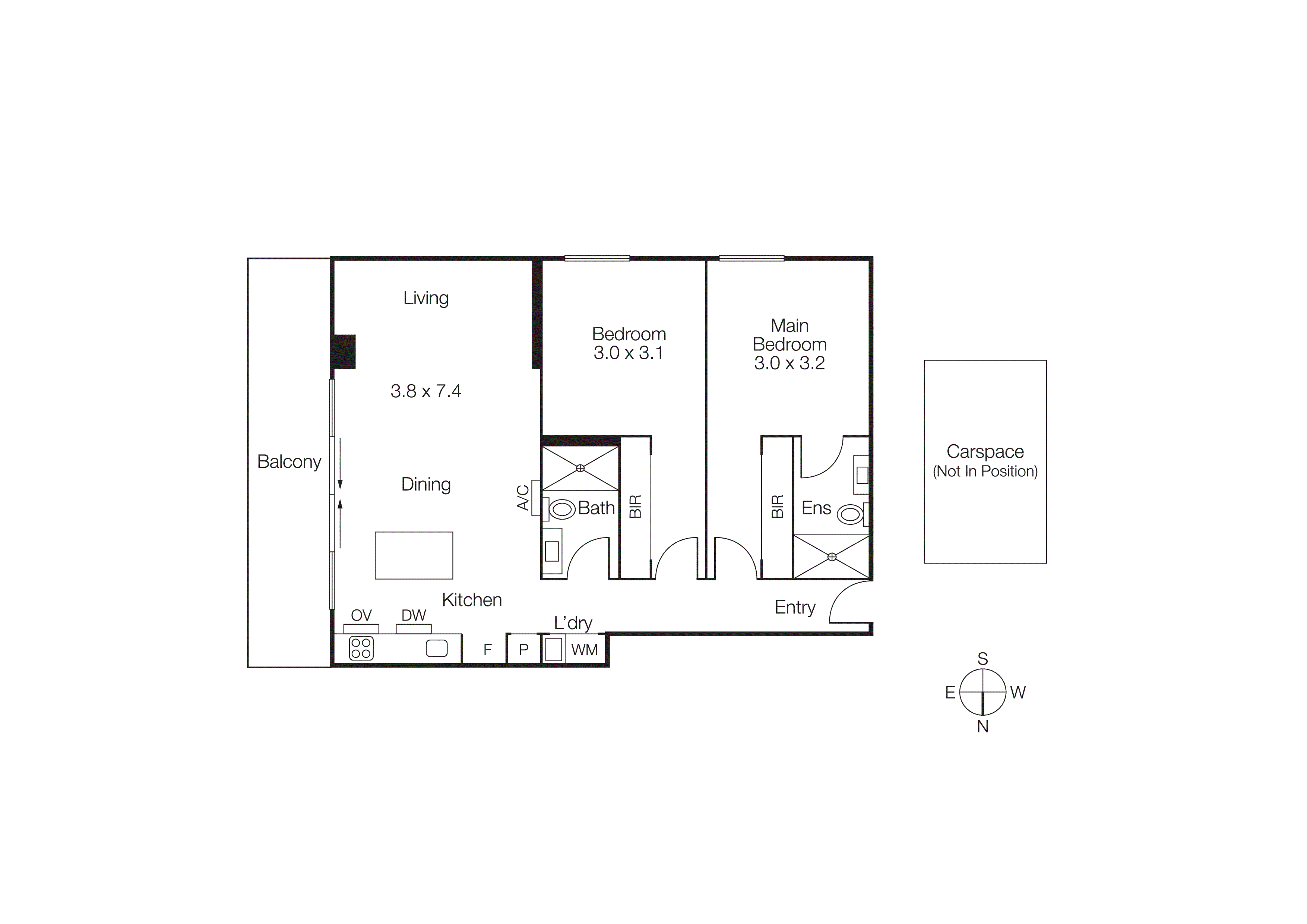 602/6 St Kilda Road, St Kilda VIC 3182 - Floorplan