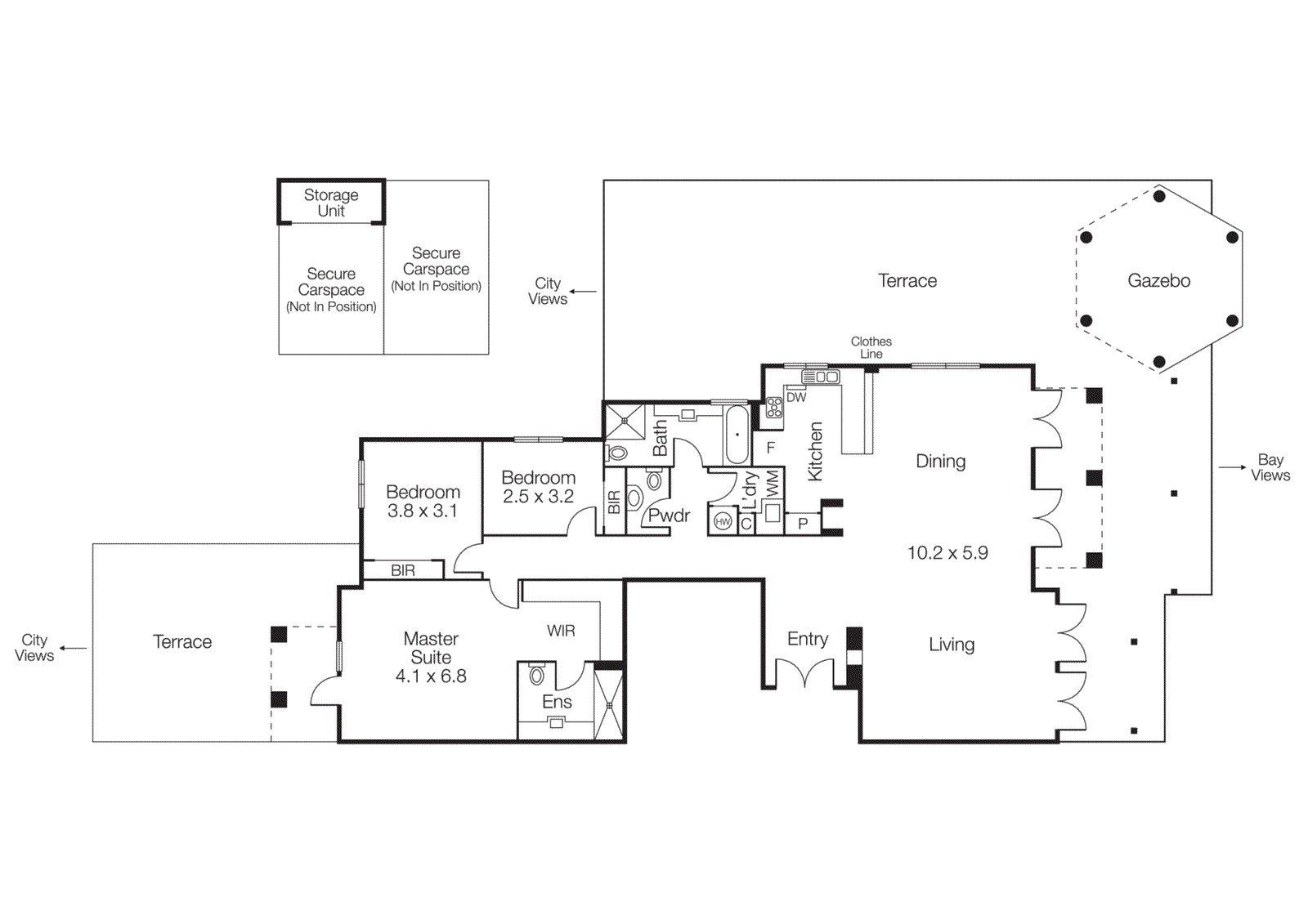 602/89 Beach Street, Port Melbourne VIC 3207 - Floorplan