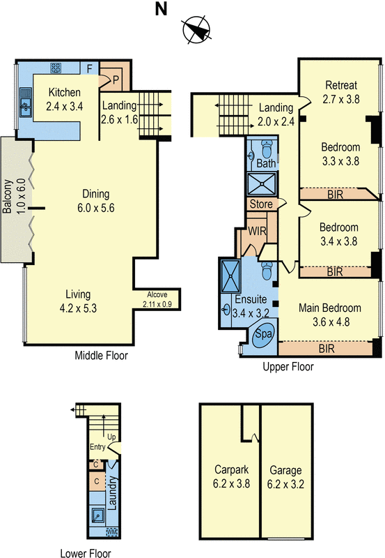 60/343 Beaconsfield Parade, St Kilda West VIC 3182 - Floorplan