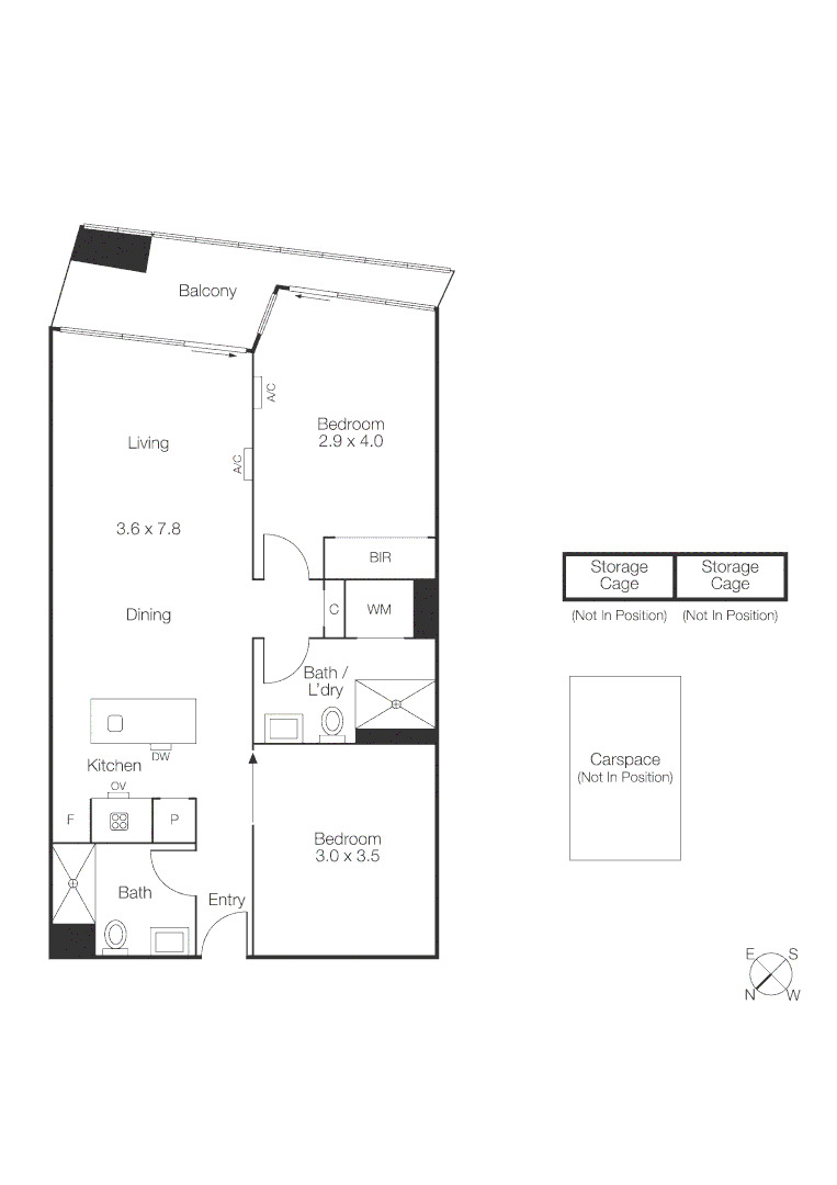 603/8 McCrae Street, Docklands VIC 3008 - Floorplan