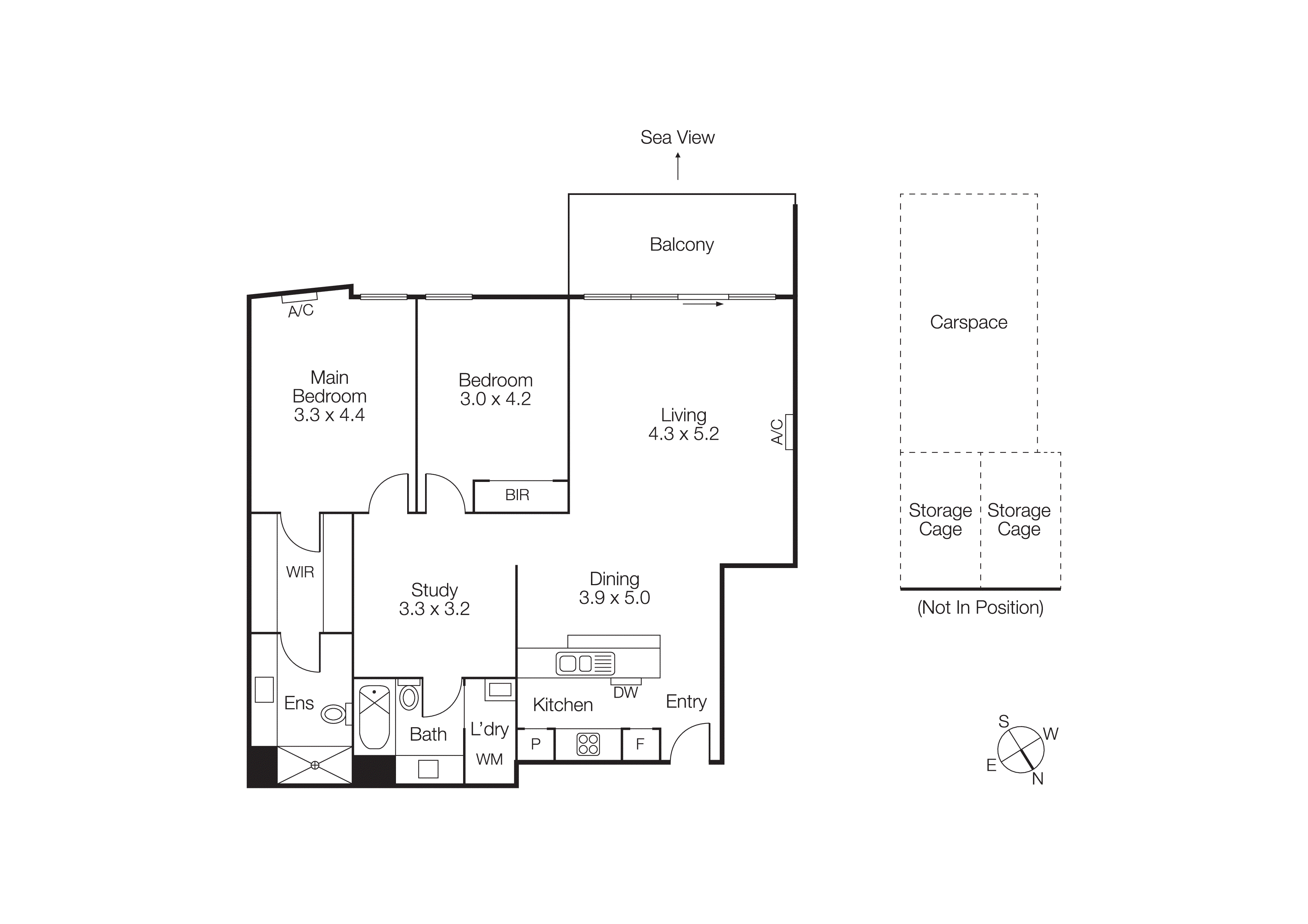 603D/134 Rouse Street, Port Melbourne VIC 3207 - Floorplan