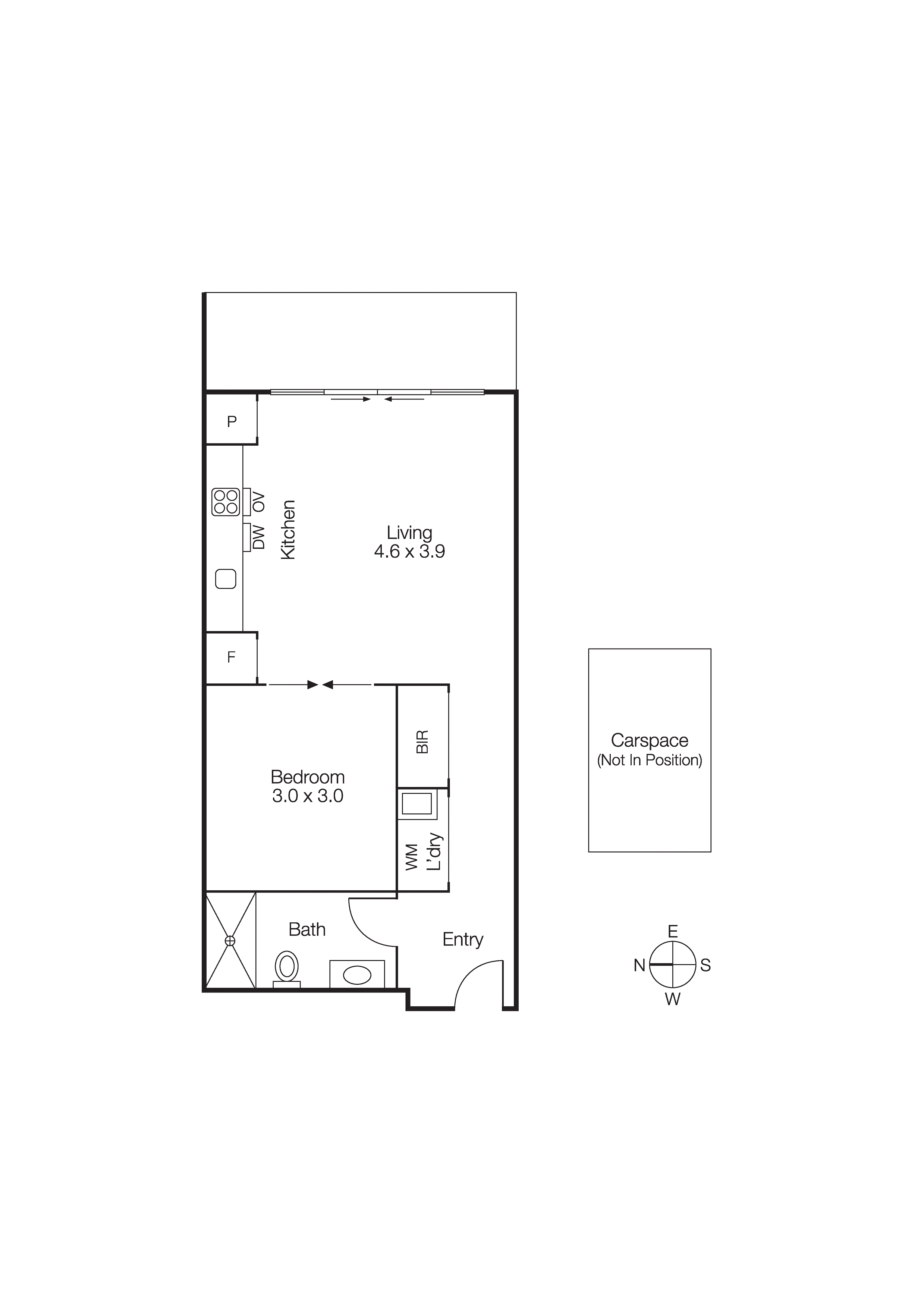 604/16 Anderson Street, West Melbourne VIC 3003 - Floorplan