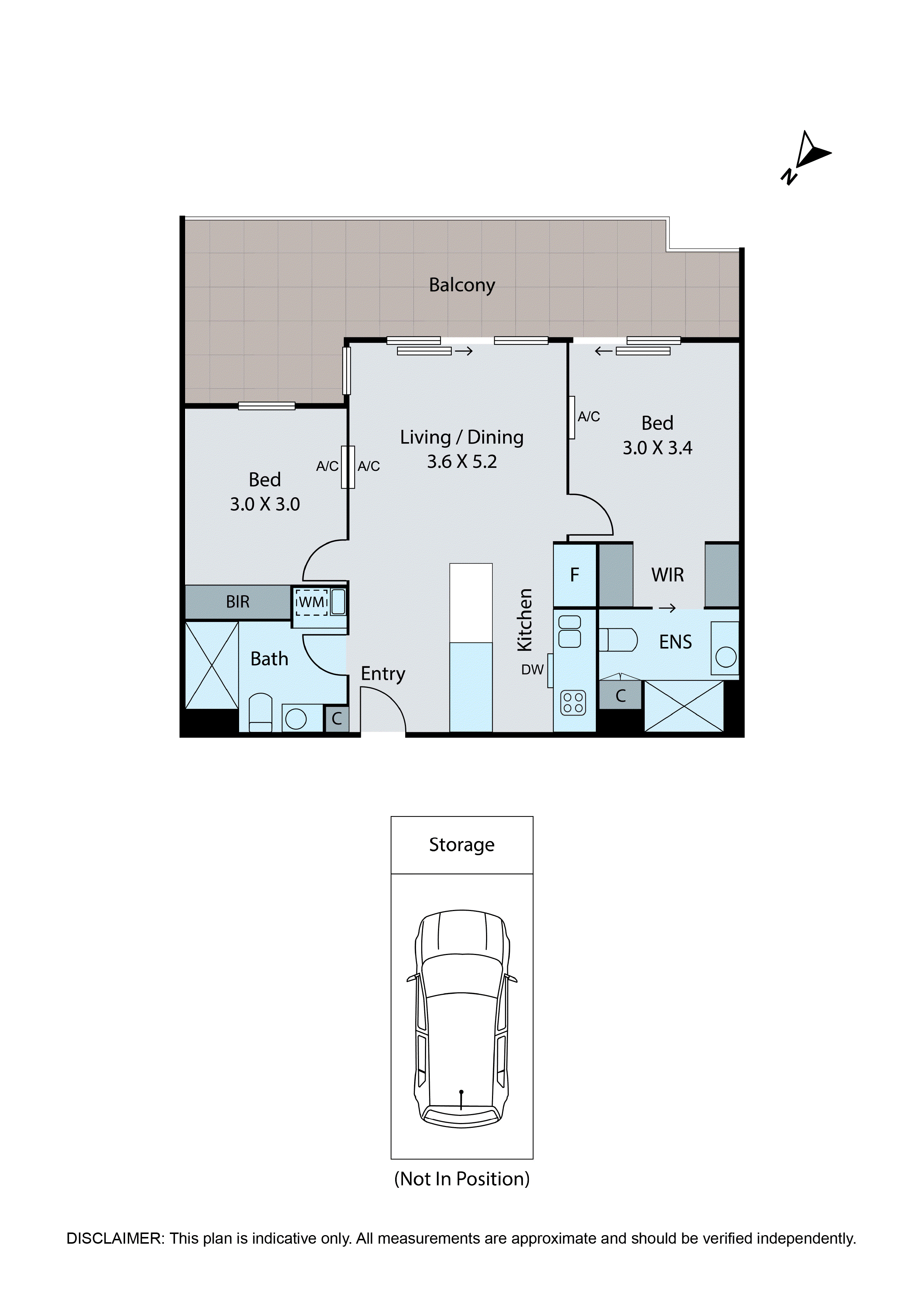 604/26 Foundation Boulevard, Burwood East VIC 3151 - Floorplan