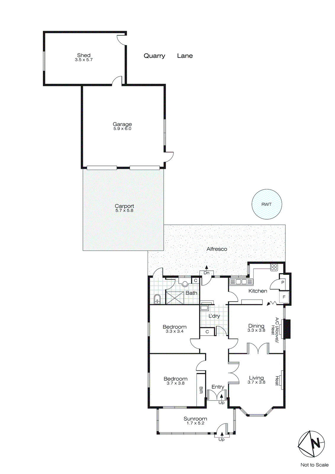 605 Ripon Street, Redan VIC 3350 - Floorplan