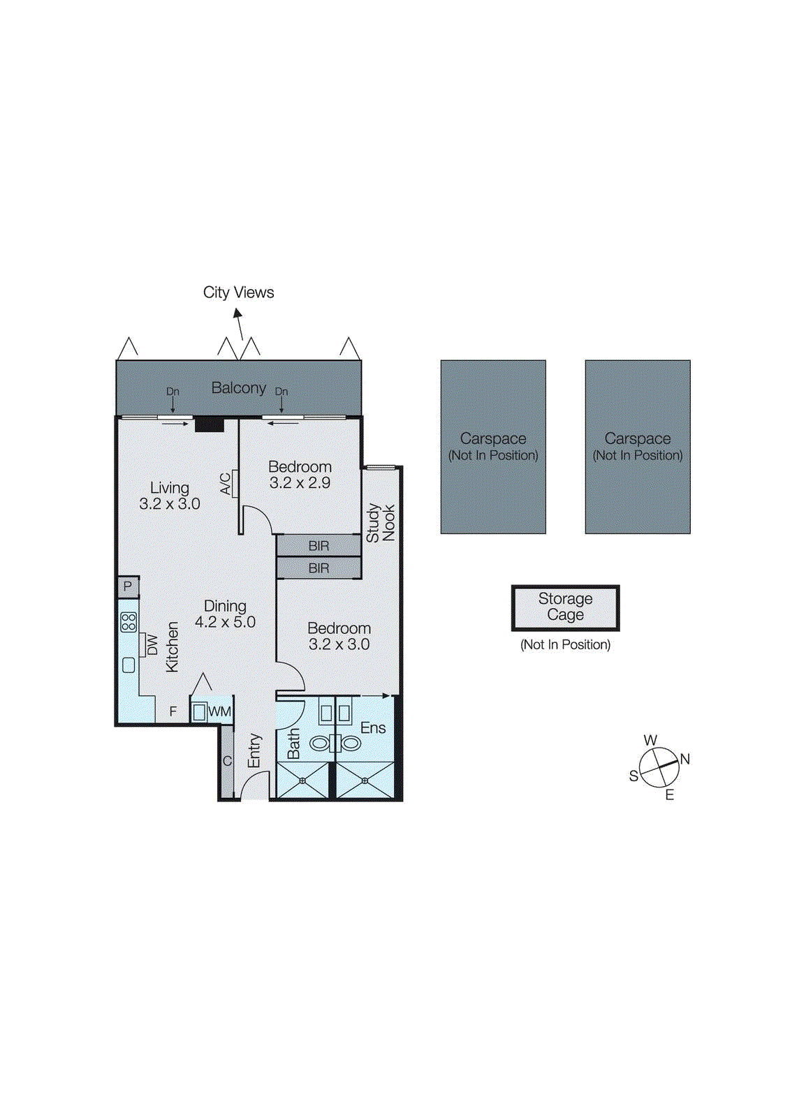 605/11 David Street, Richmond VIC 3121 - Floorplan