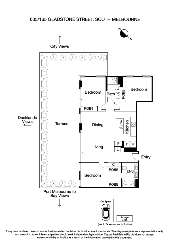 605/165-167 Gladstone Street, SOUTH MELBOURNE VIC 3205 - Floorplan