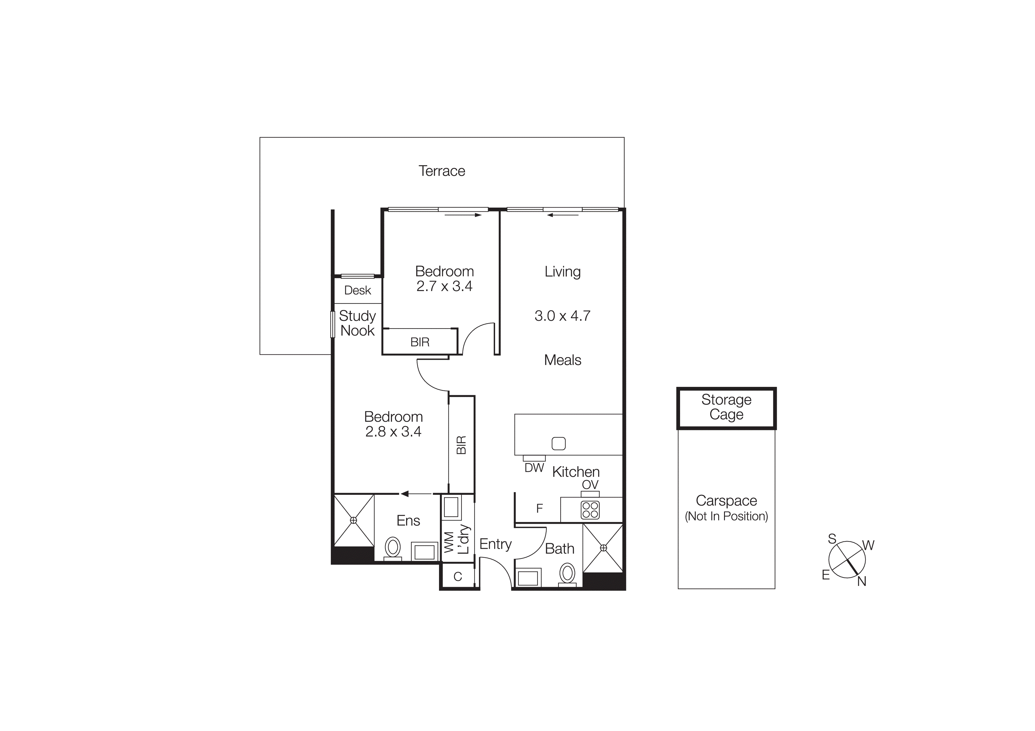 605/25-29 Alma Road, St Kilda VIC 3182 - Floorplan