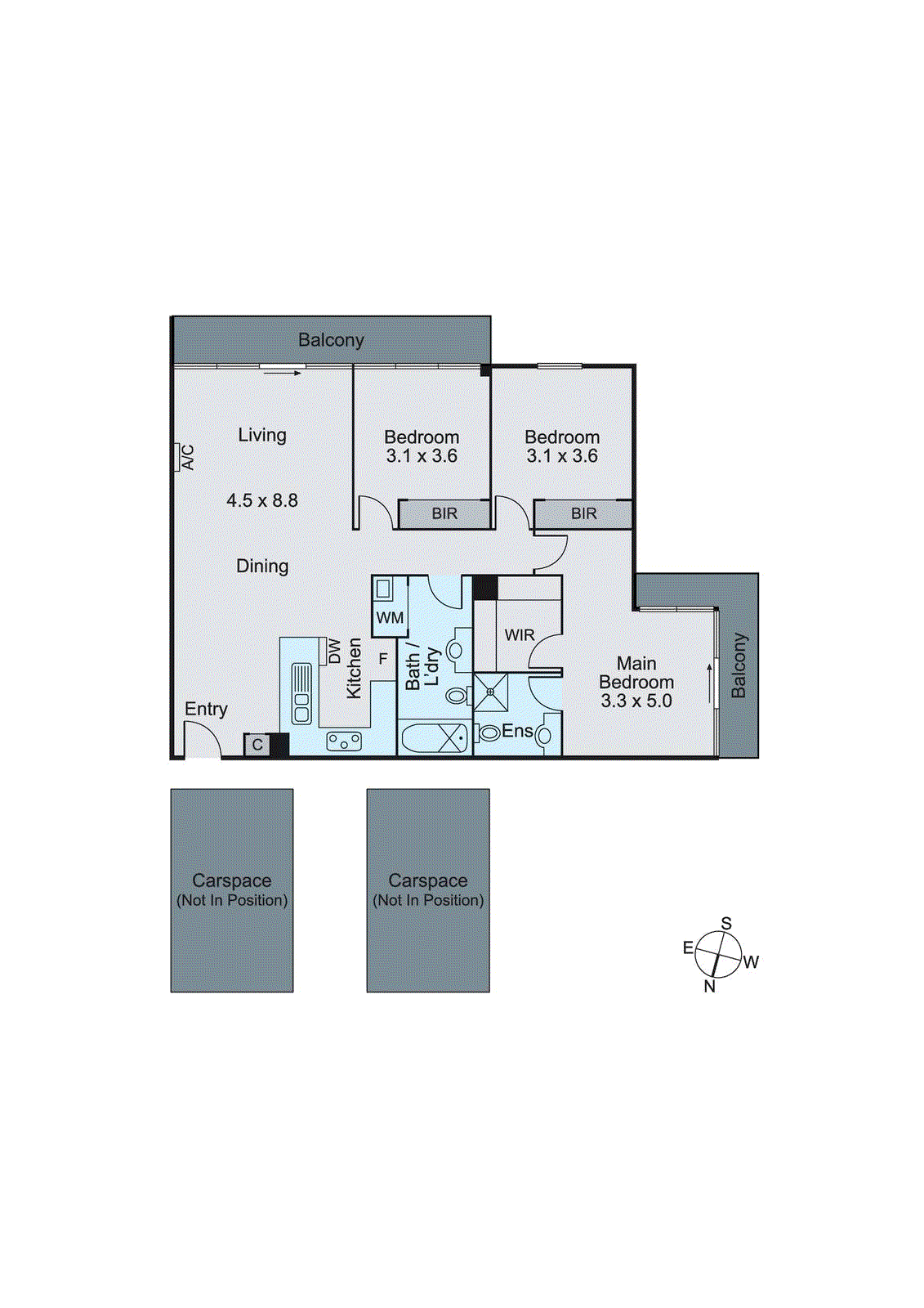 605/38 Bank Street, South Melbourne VIC 3205 - Floorplan