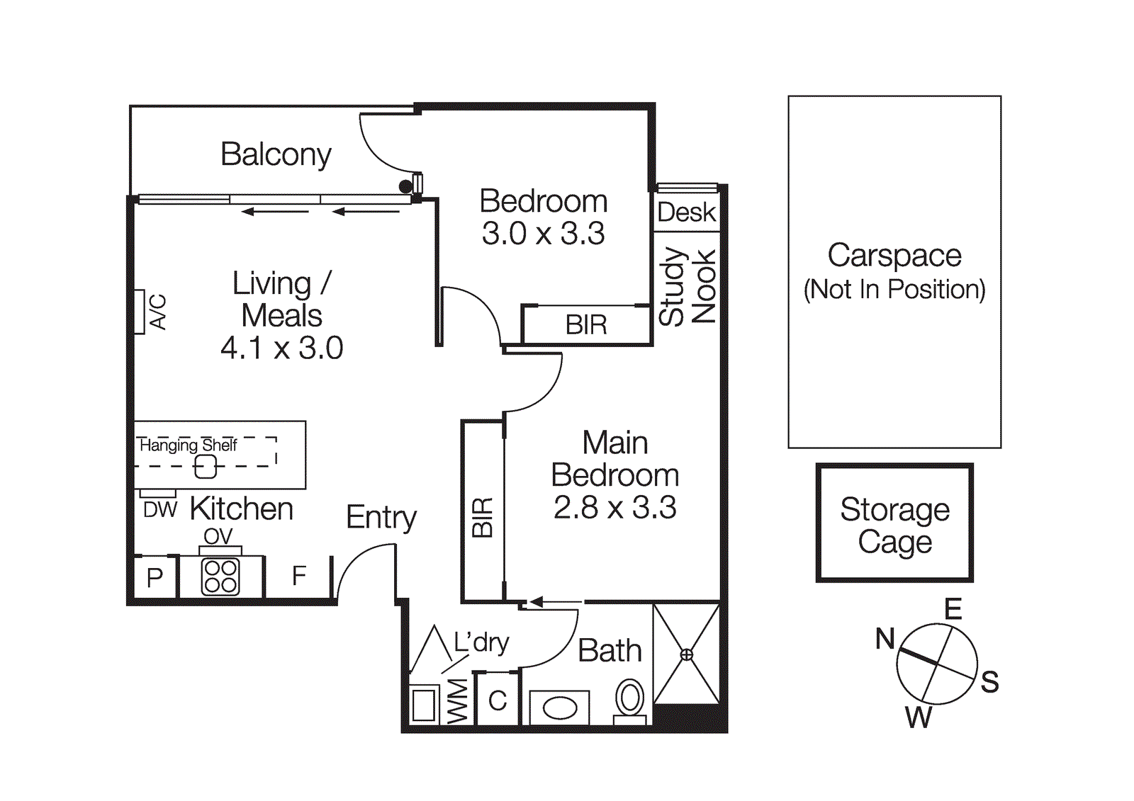 605/79 Market Street, South Melbourne VIC 3205 - Floorplan