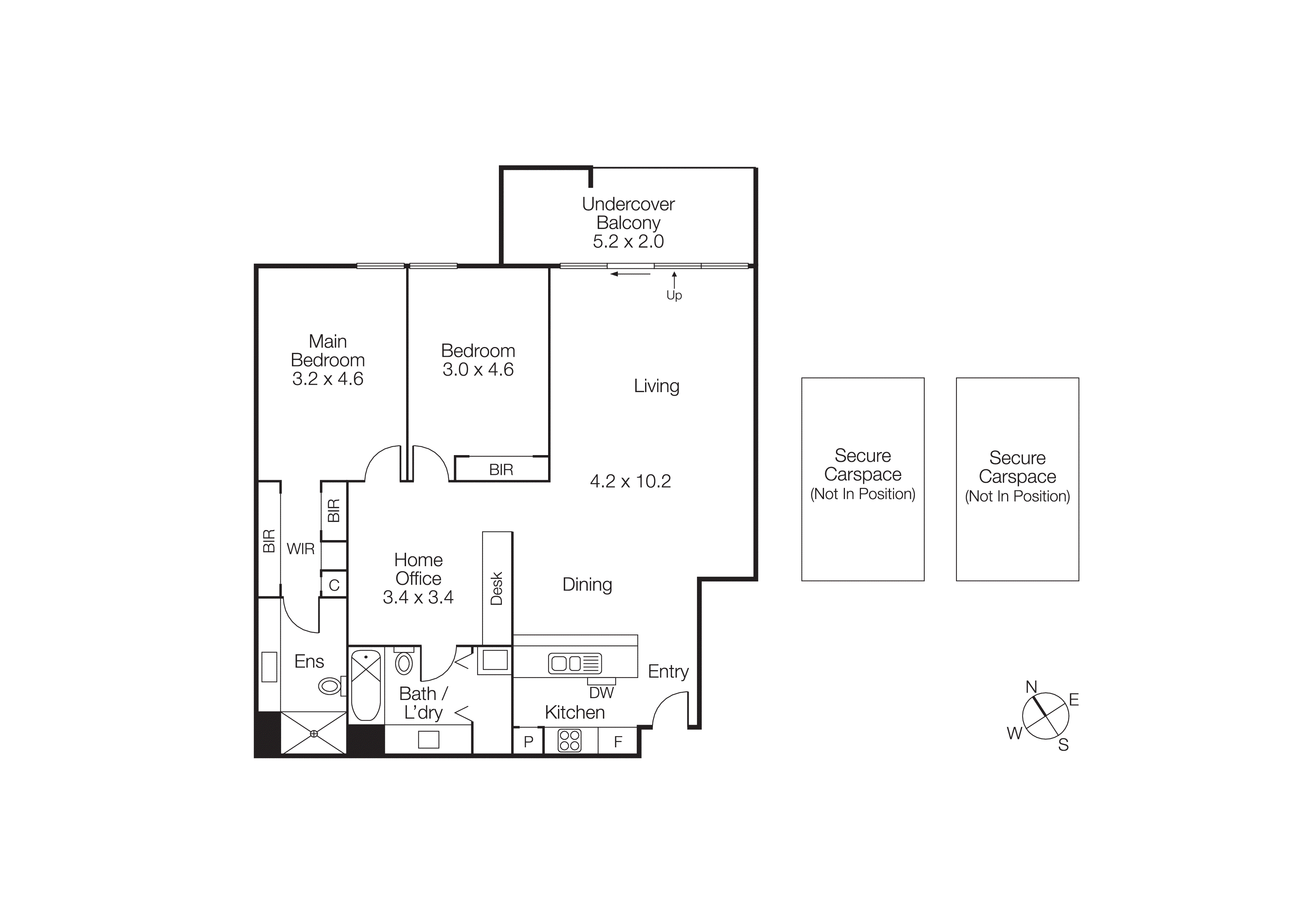 606D/134 Rouse Street, Port Melbourne VIC 3207 - Floorplan