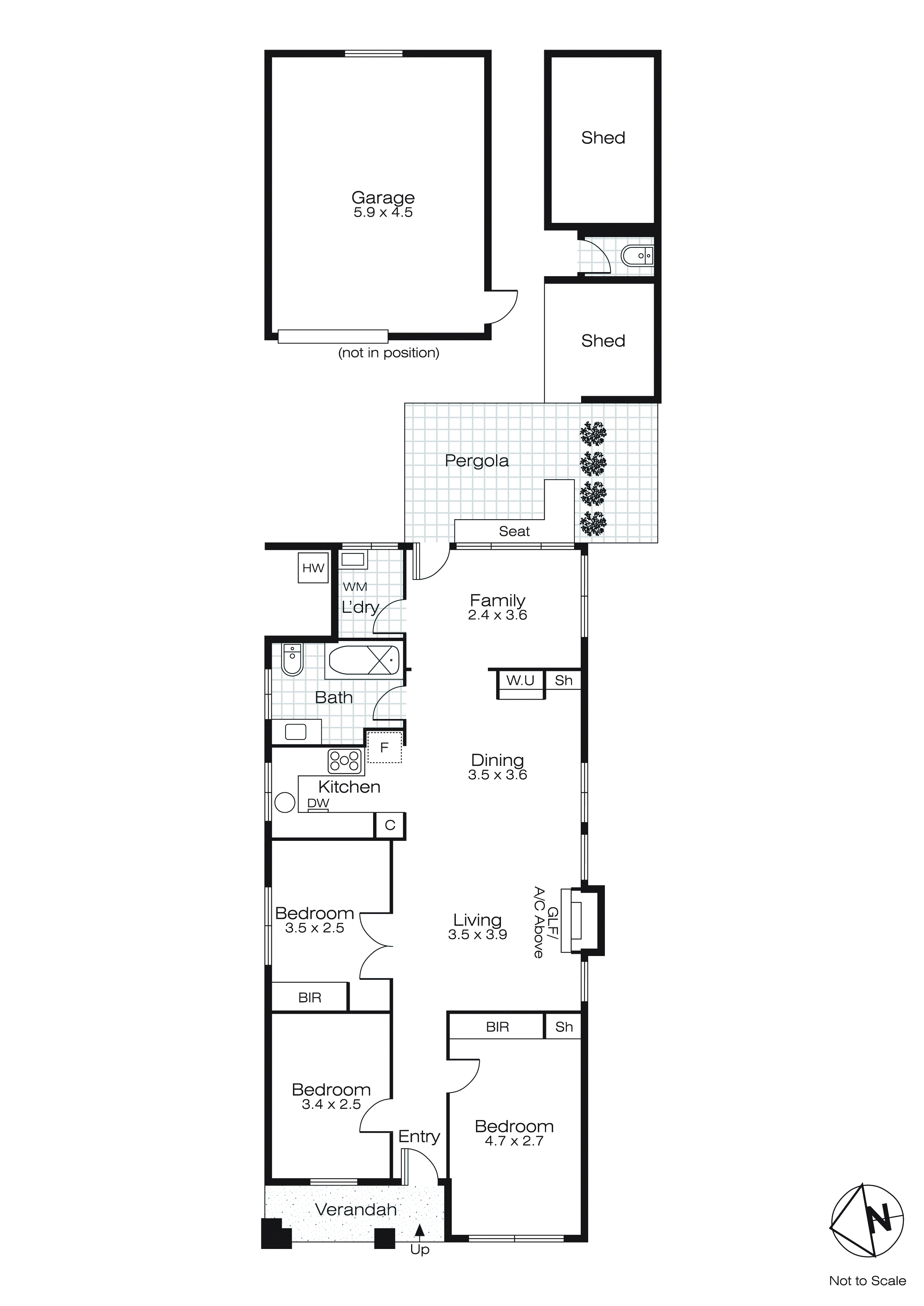 607 Windermere Street, Redan VIC 3350 - Floorplan