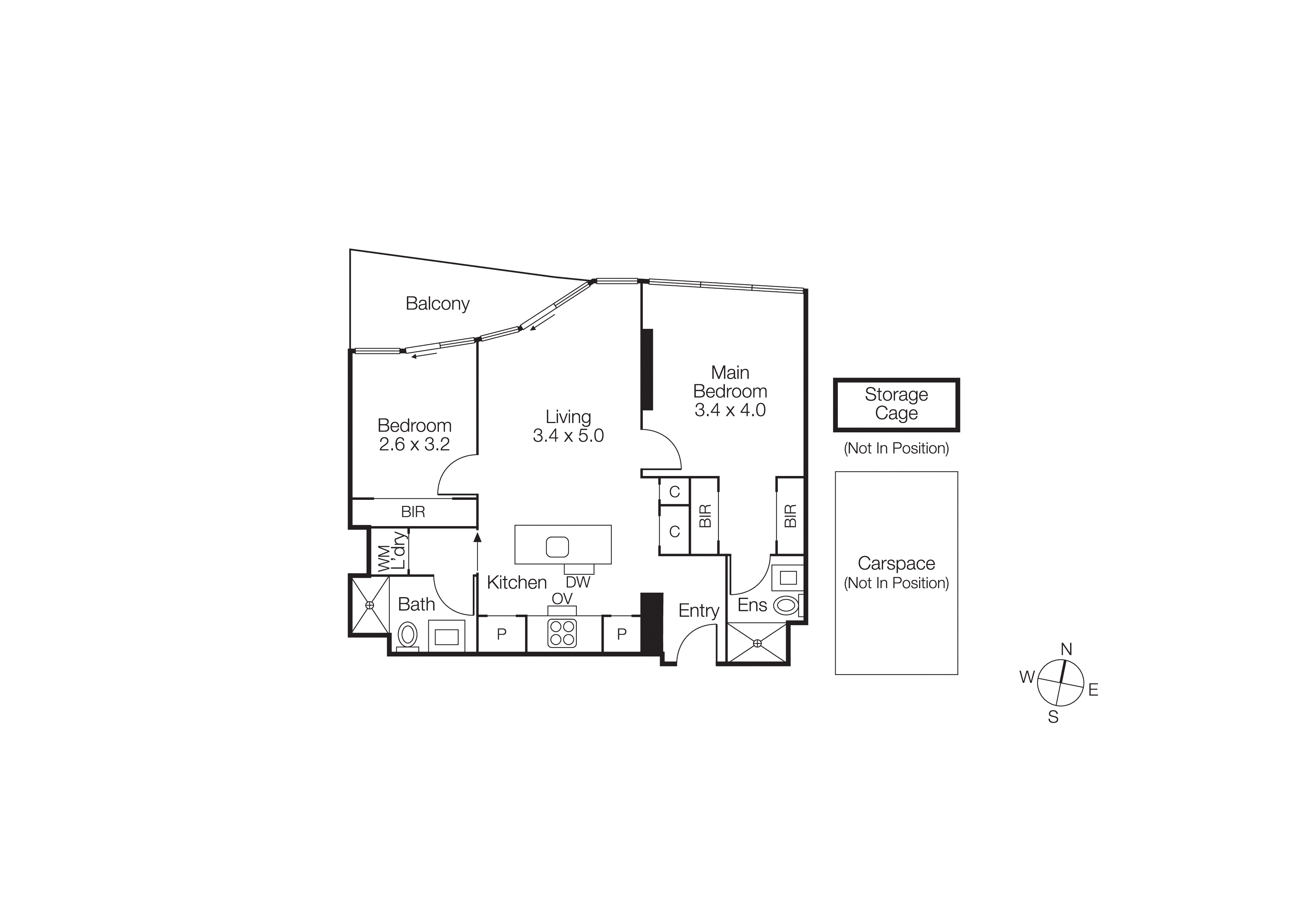 607/74-76 Eastern Road, South Melbourne VIC 3205 - Floorplan