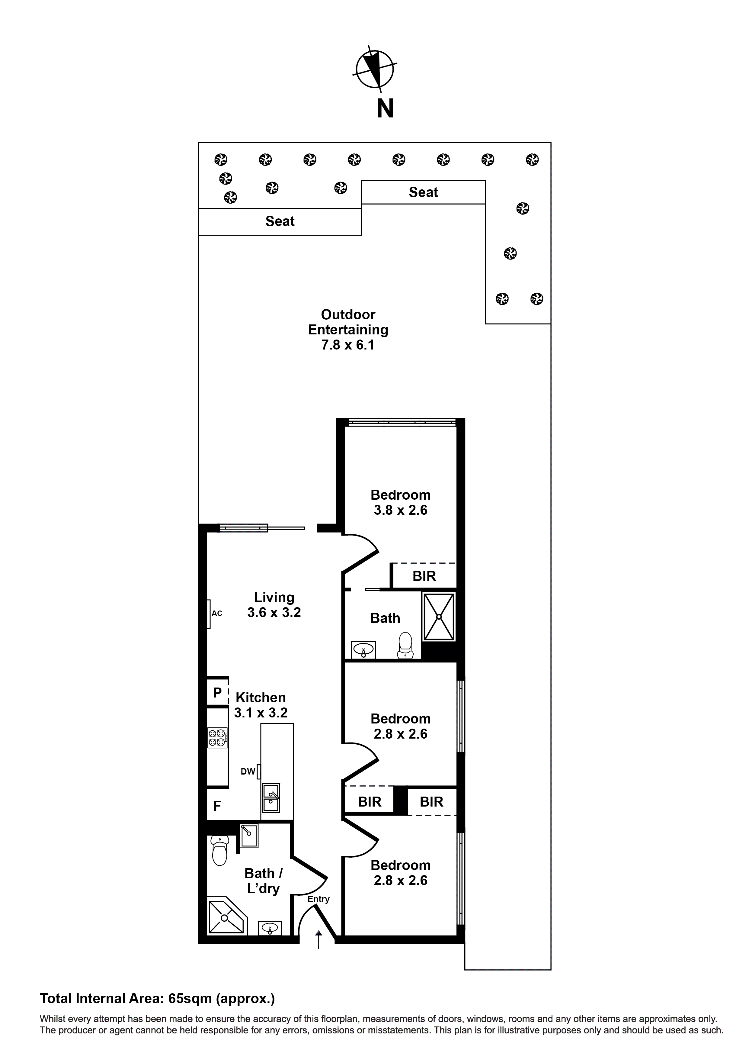 607D/4 Tannery Walk, Footscray VIC 3011 - Floorplan