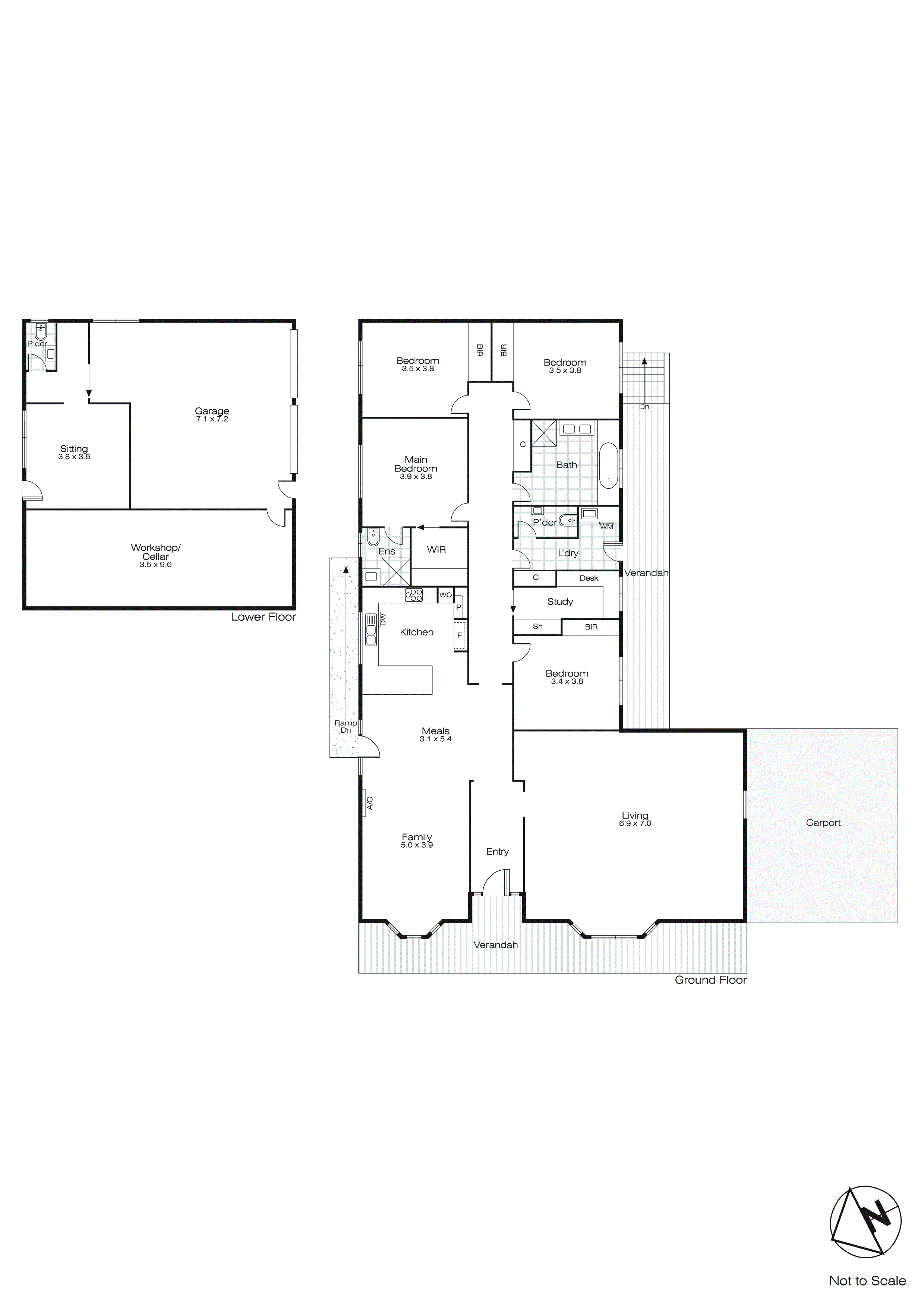 608 Nicholson Street, Black Hill VIC 3350 - Floorplan
