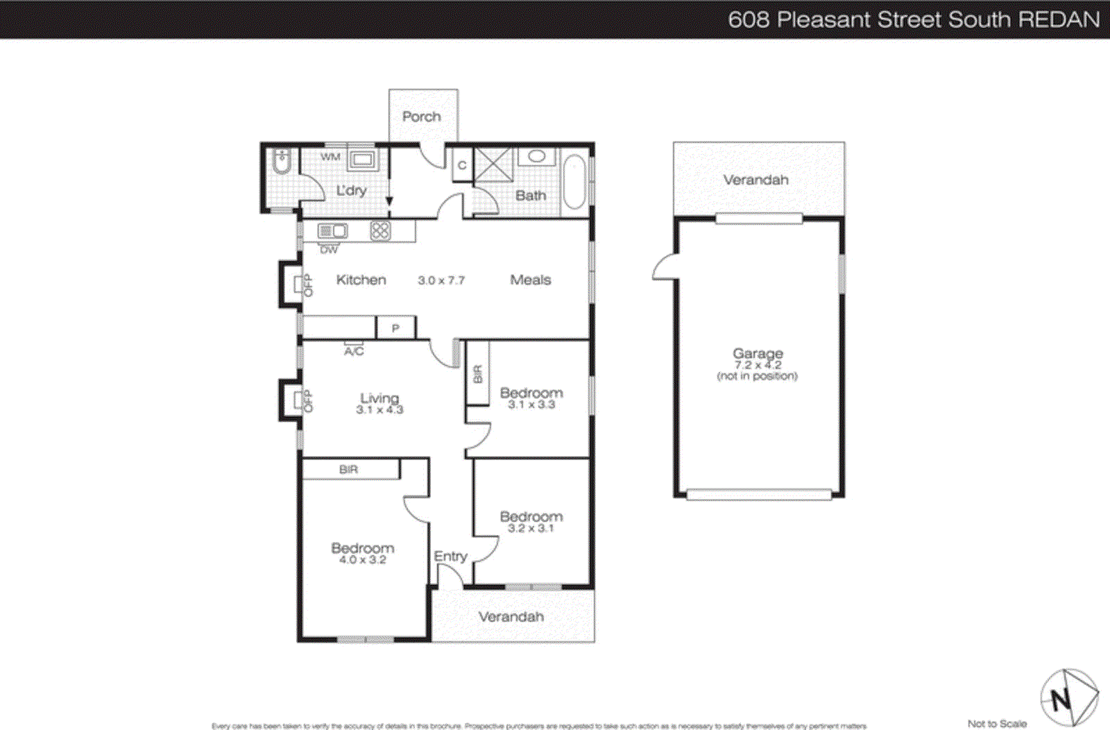 608 Pleasant Street, Redan VIC 3350 - Floorplan