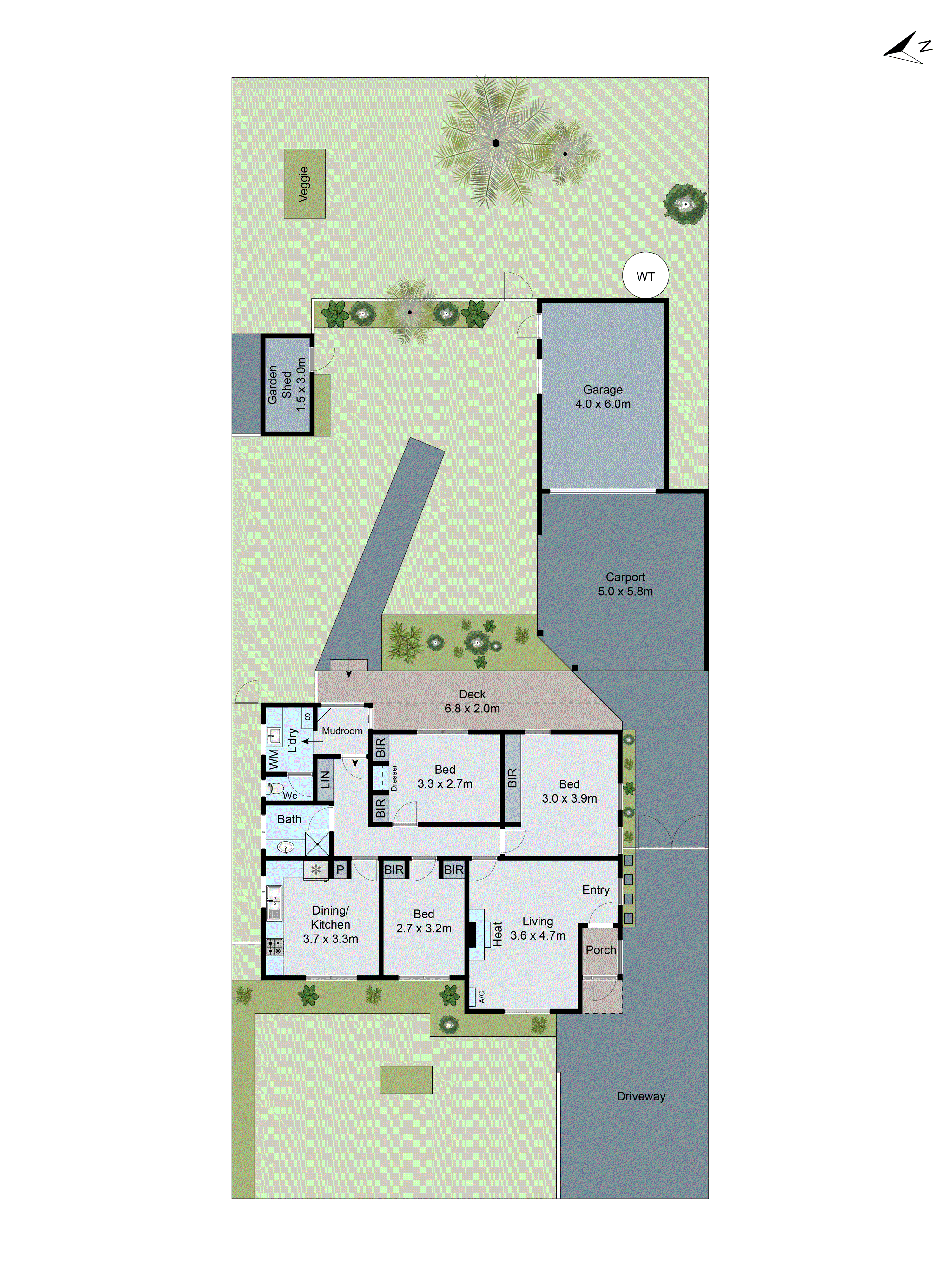 608 Thompson Road, Norlane VIC 3214 - Floorplan