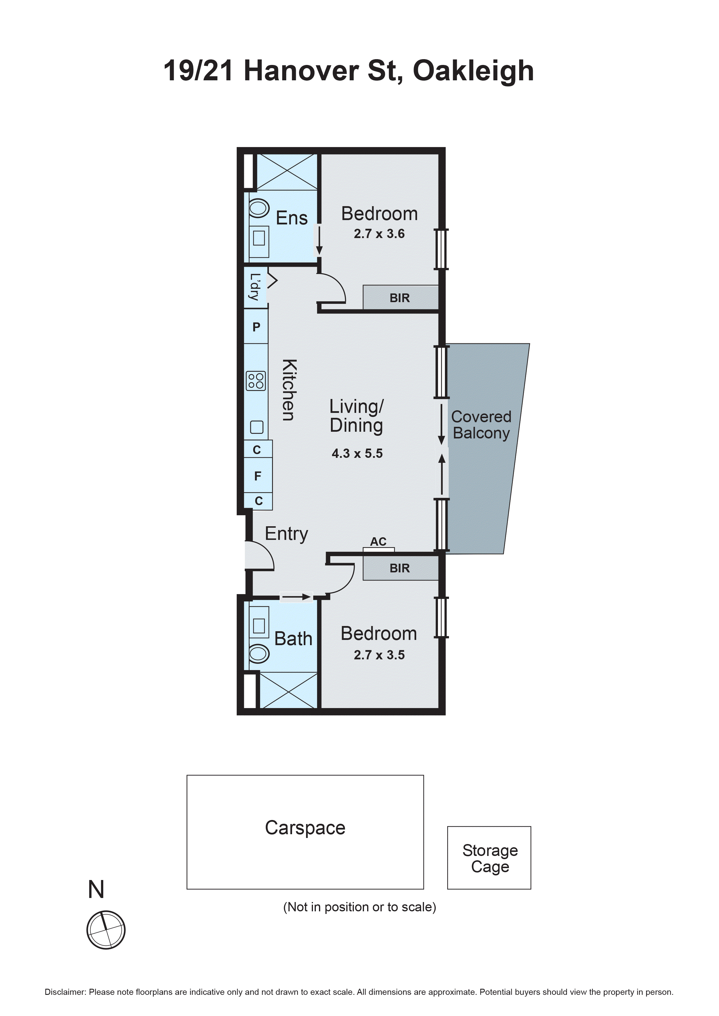 608/19-21 Hanover Street, Oakleigh VIC 3166 - Floorplan