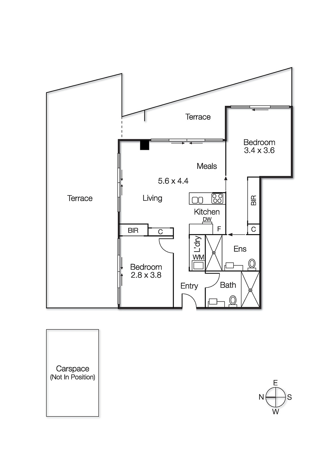 608/222 Bay Road, Sandringham VIC 3191 - Floorplan