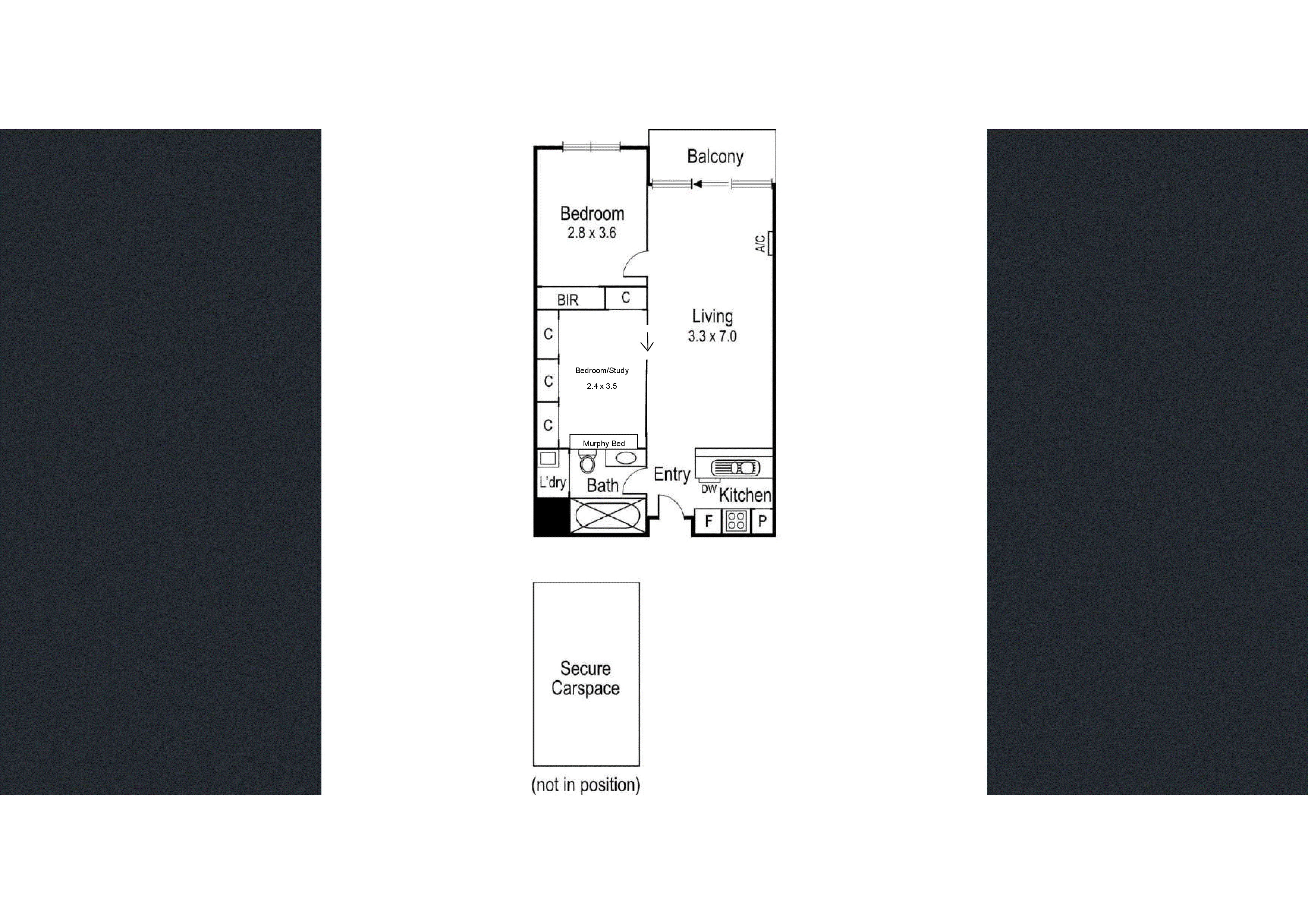 608/57 Bay Street, Port Melbourne VIC 3207 - Floorplan