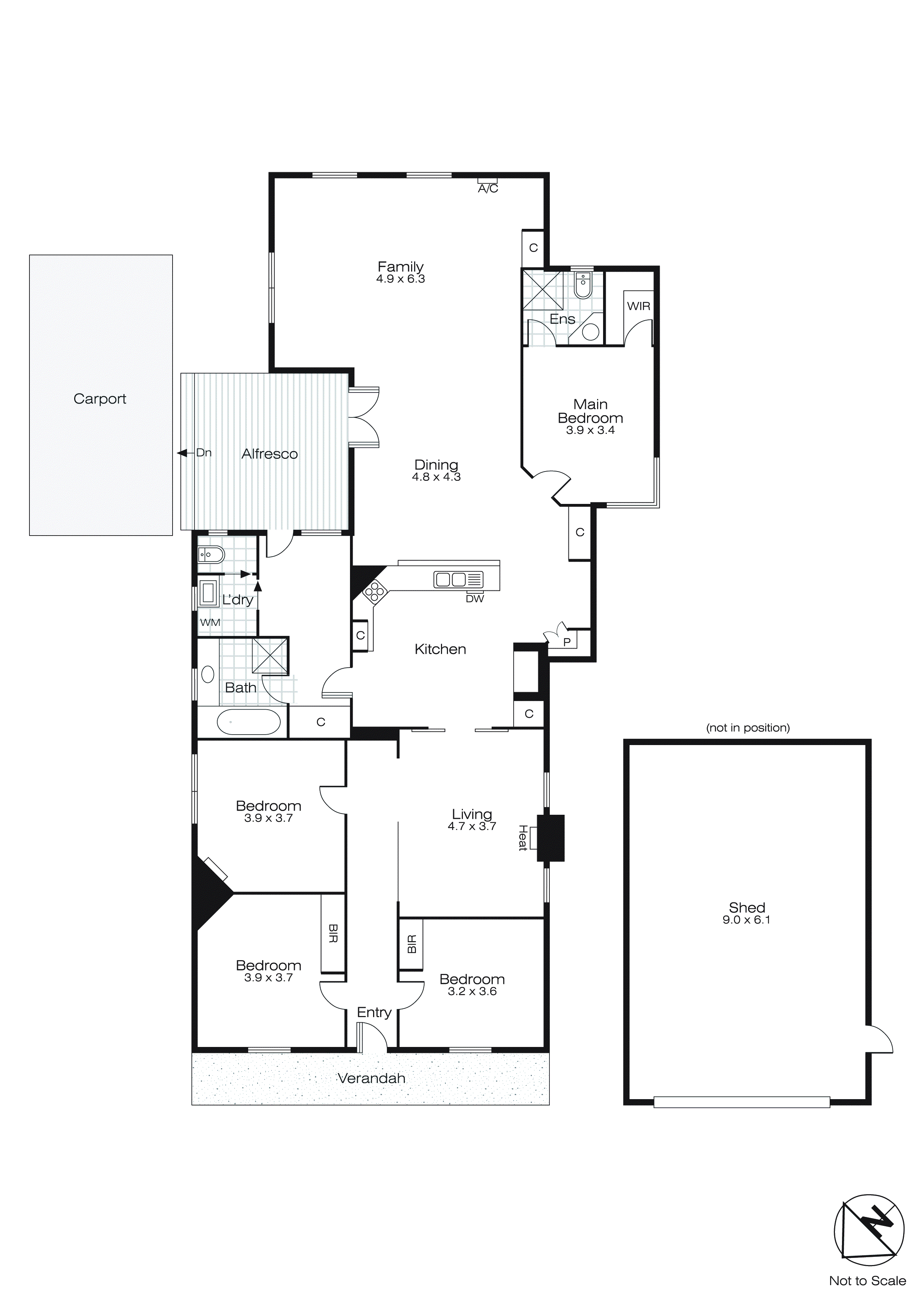 609 Bond Street, Golden Point VIC 3350 - Floorplan
