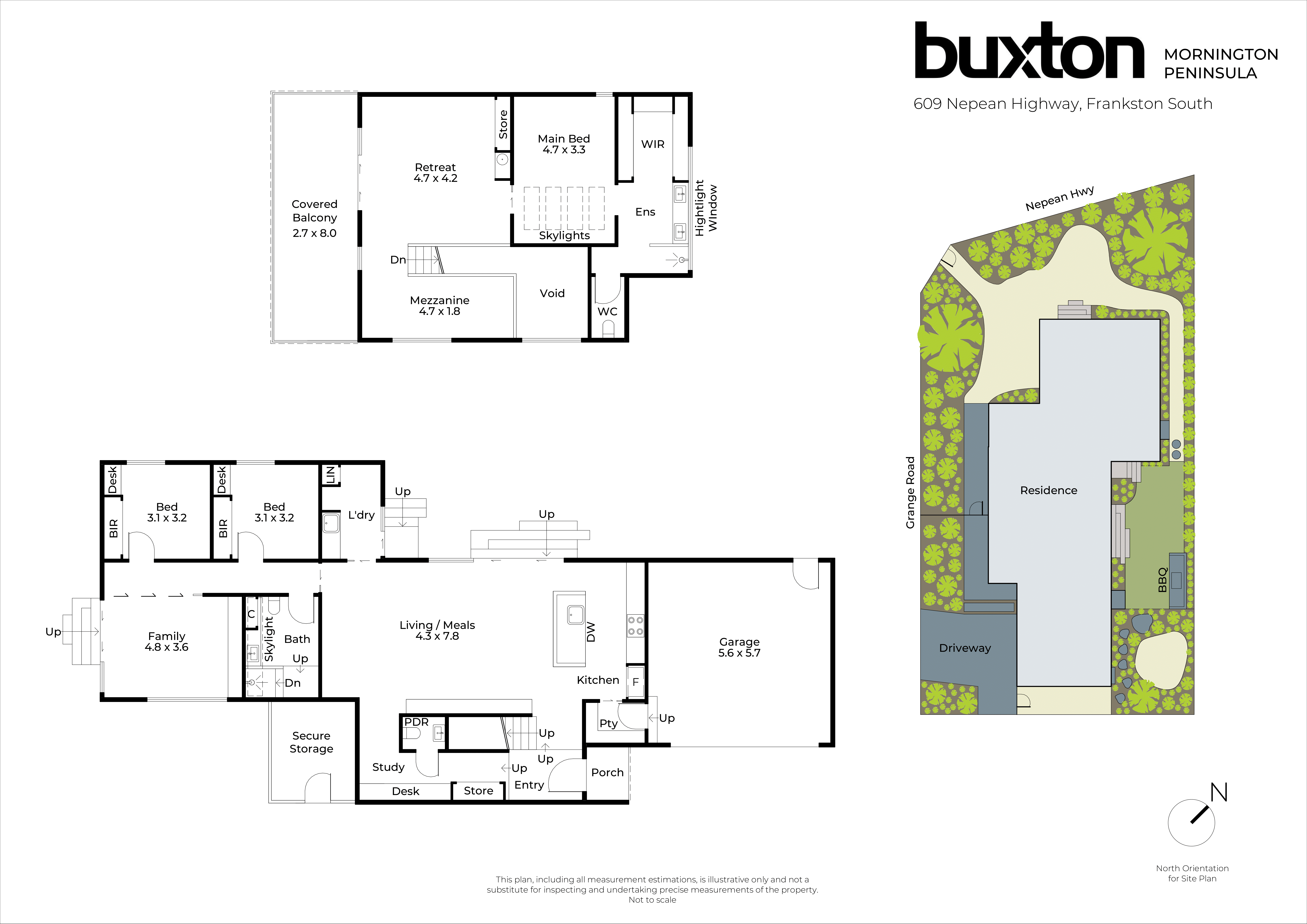 609 Nepean Highway, Frankston South VIC 3199 - Floorplan