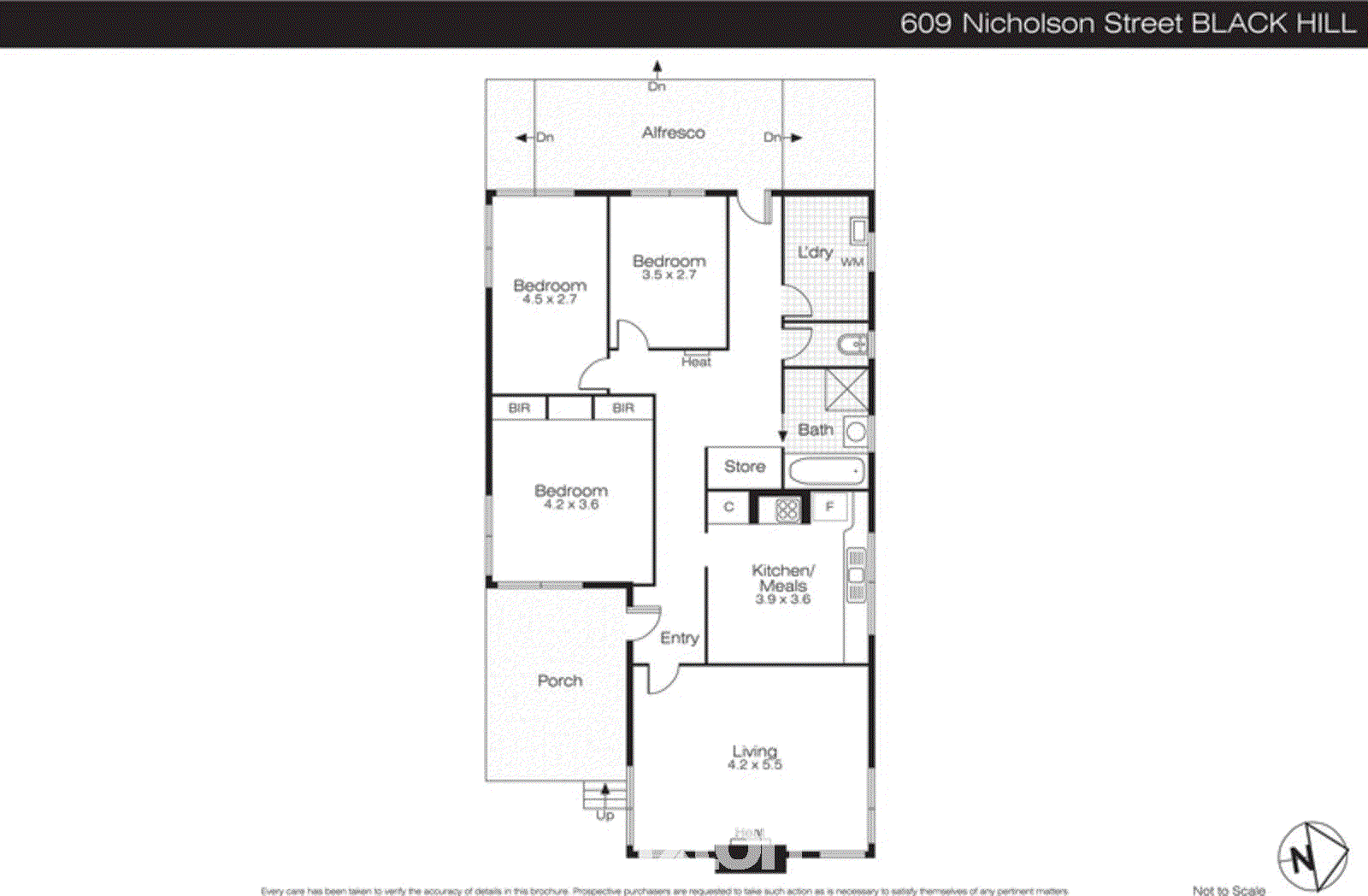 609 Nicholson Street, Black Hill VIC 3350 - Floorplan