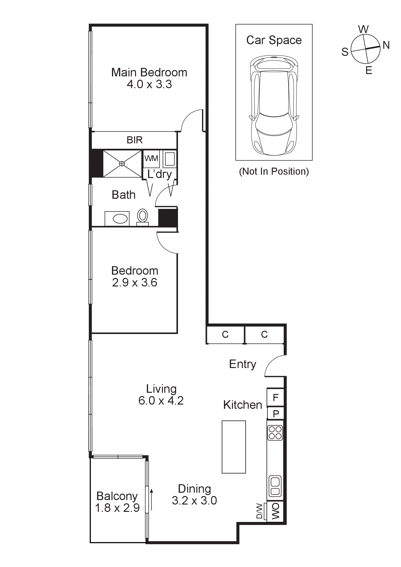 609/700 Chapel Street, South Yarra VIC 3141 - Floorplan