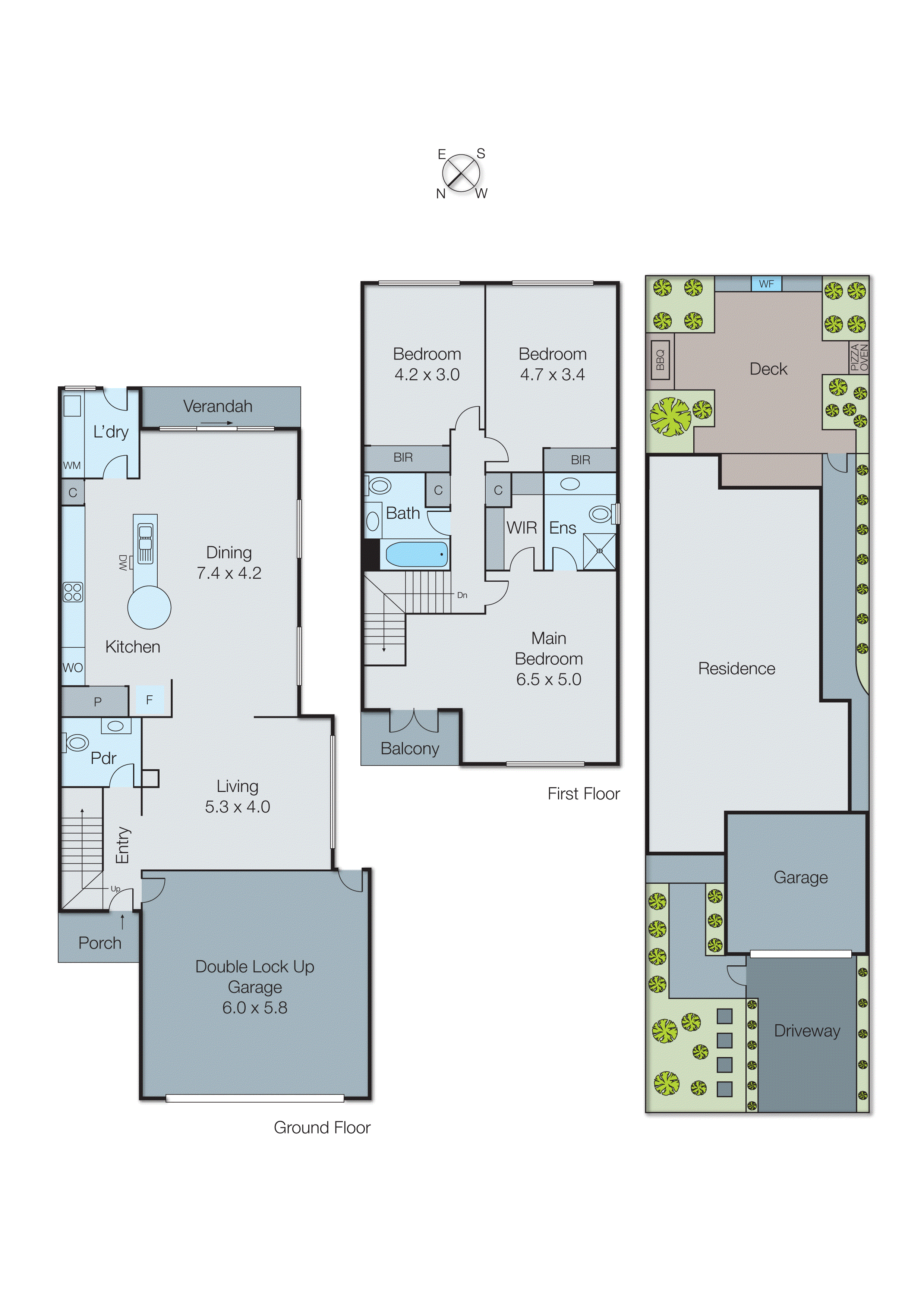 60B Milan Street, Mentone VIC 3194 - Floorplan