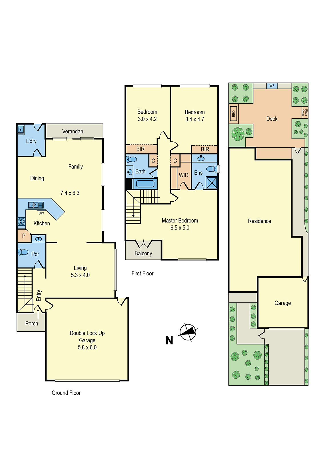 60B Milan Street, Mentone VIC 3194 - Floorplan