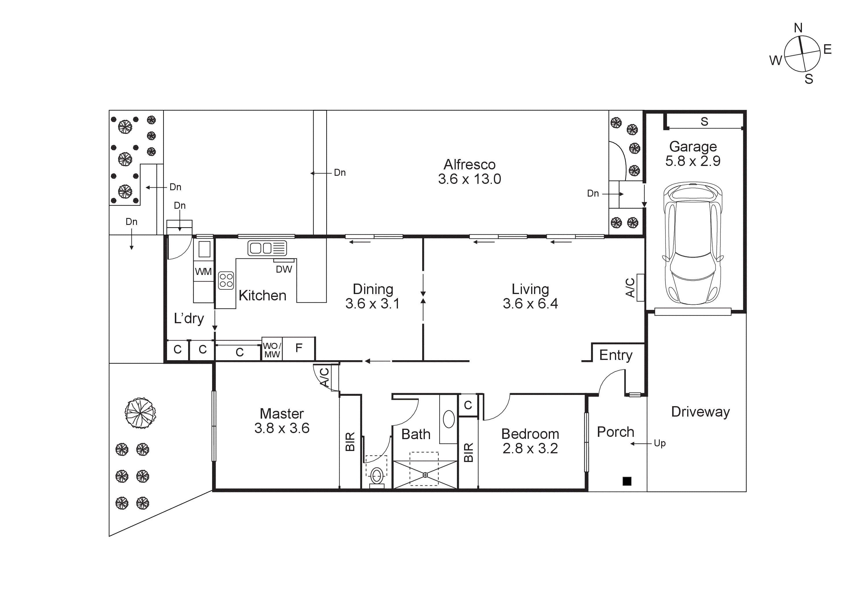 6/1-3 Thomas Street, Hampton VIC 3188 - Floorplan