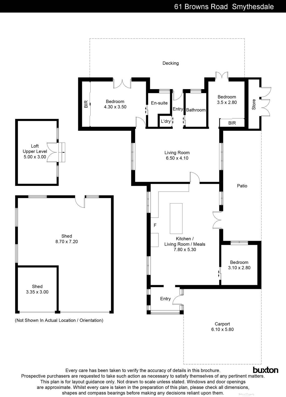 61 Browns Road, Smythesdale VIC 3351 - Floorplan