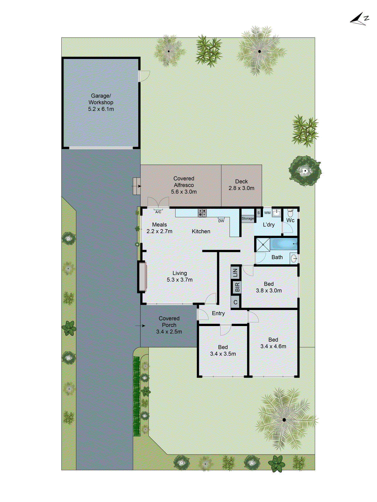 61 Calvert Street, Hamlyn Heights VIC 3215 - Floorplan