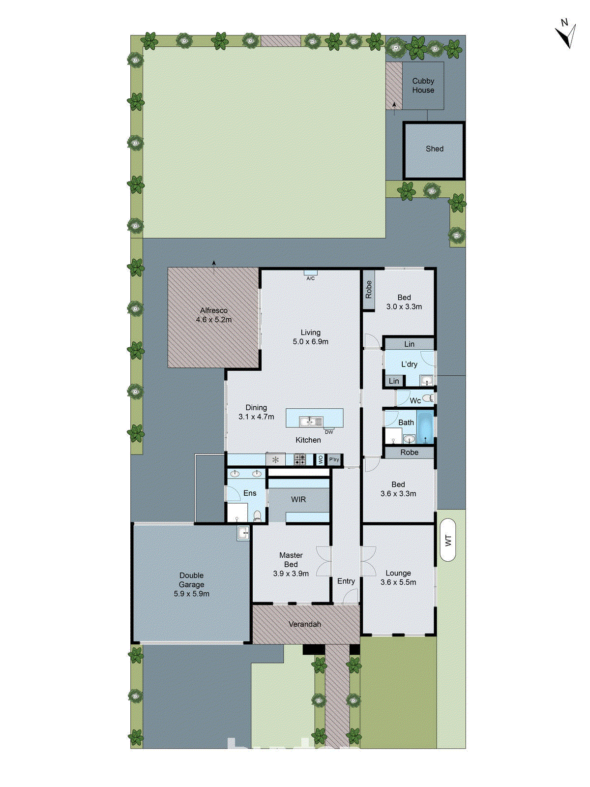 61 Daly Boulevard, Highton VIC 3216 - Floorplan